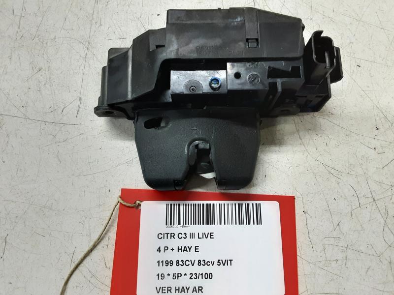 CENTRALE VERGRENDELING ACHTERKLEP Citroen C3 (III) 10/16-9/20