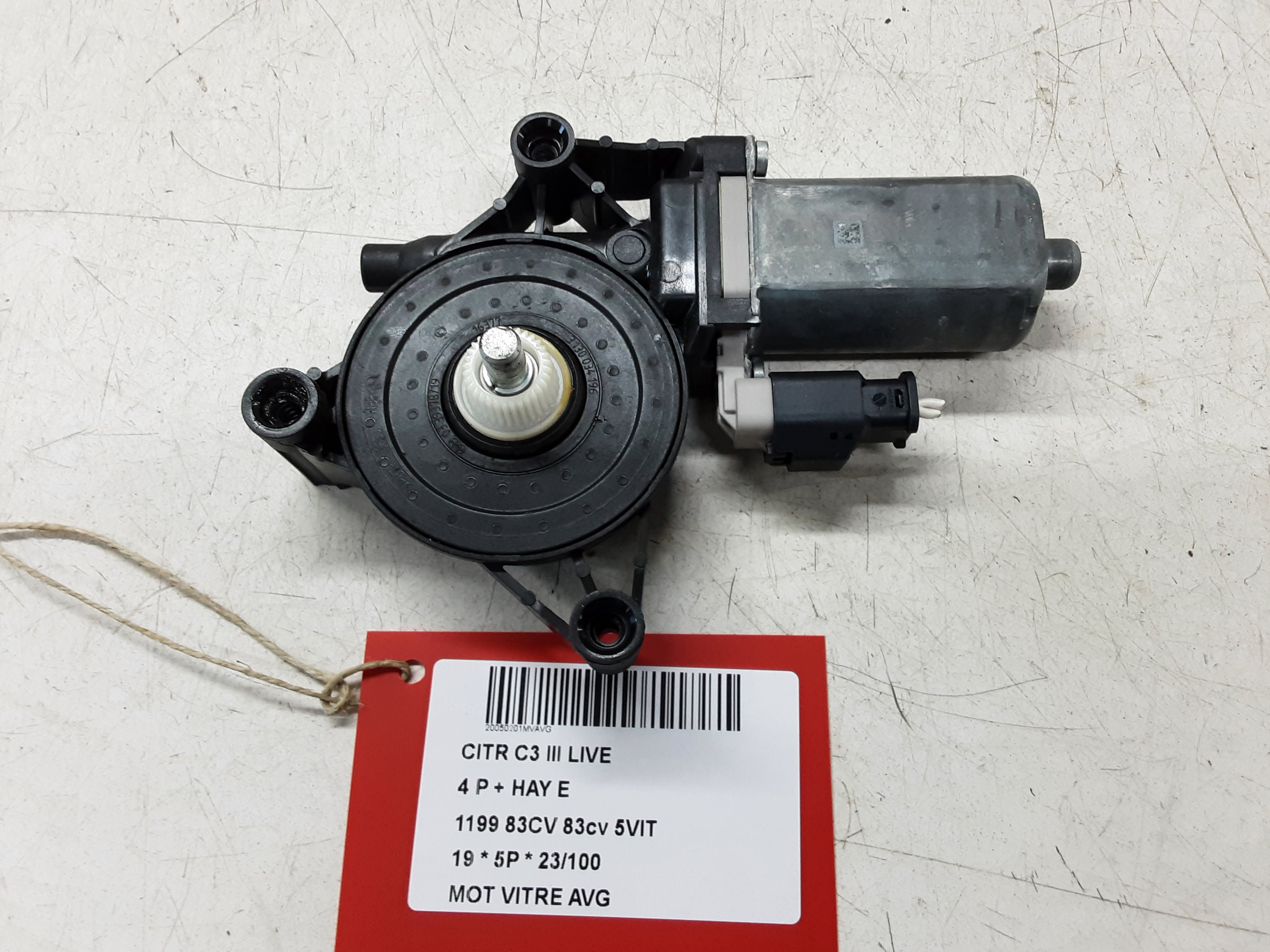 MOTOR RUITMECHANISME VOOR LINKS Citroen C3 (III) 10/16-9/20