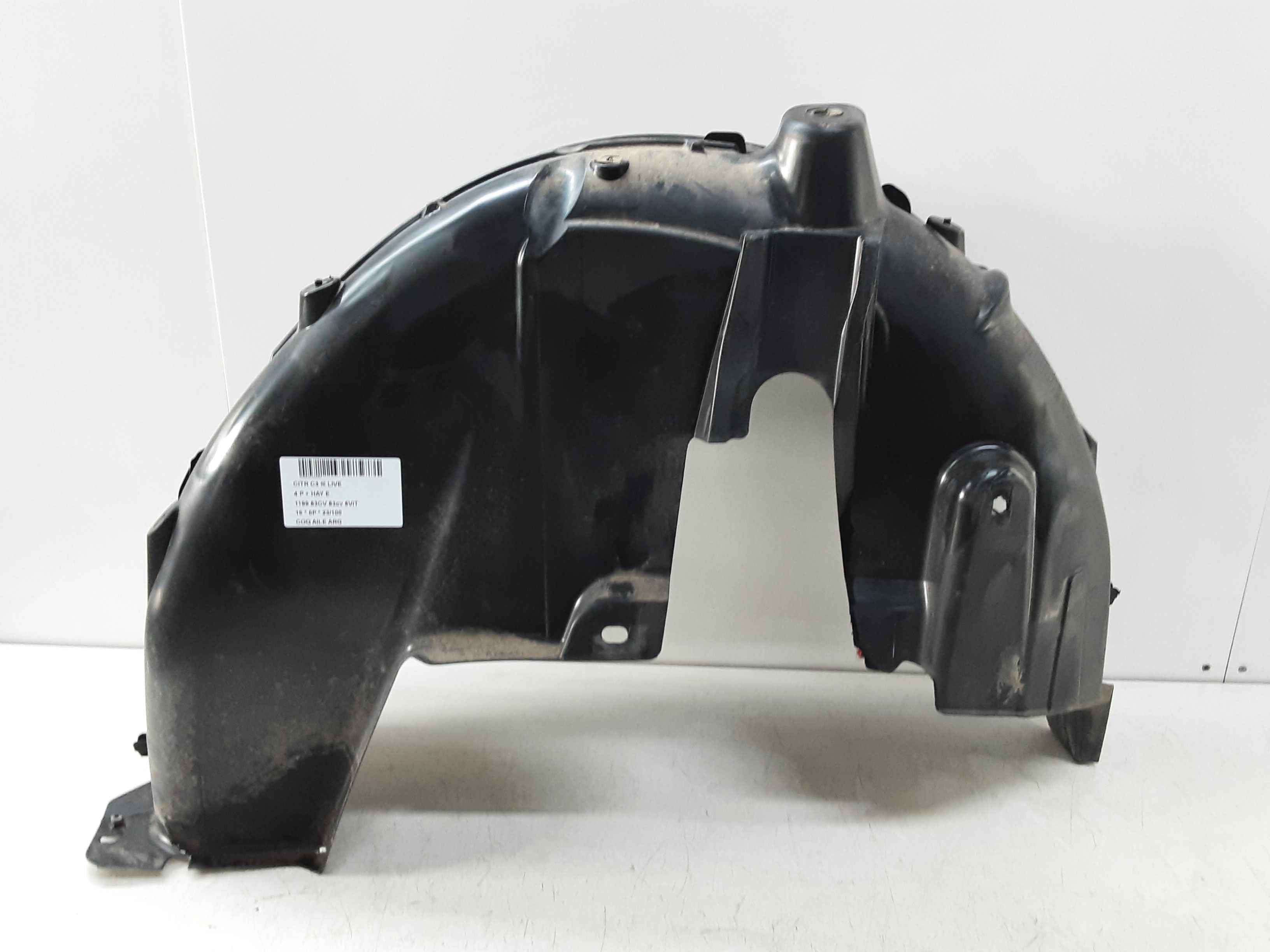 COQUILLE D&#039;AILE ARRIERE GAUCHE Citroen C3 (III) 10/16-9/20