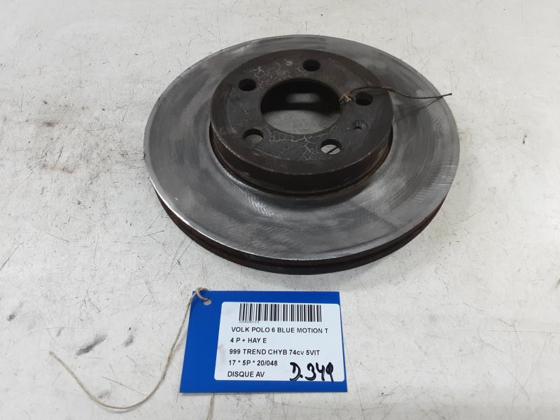 FRONT BRAKE DISC Vw POLO (AW/BZ) 10/17 - 9/21