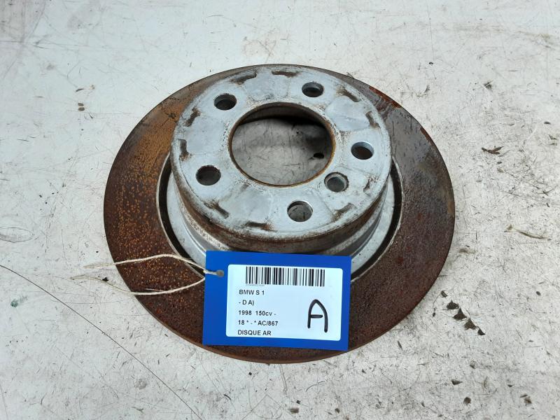 REAR BRAKE DISC Bmw 1 F20/F21 3/15 - 19