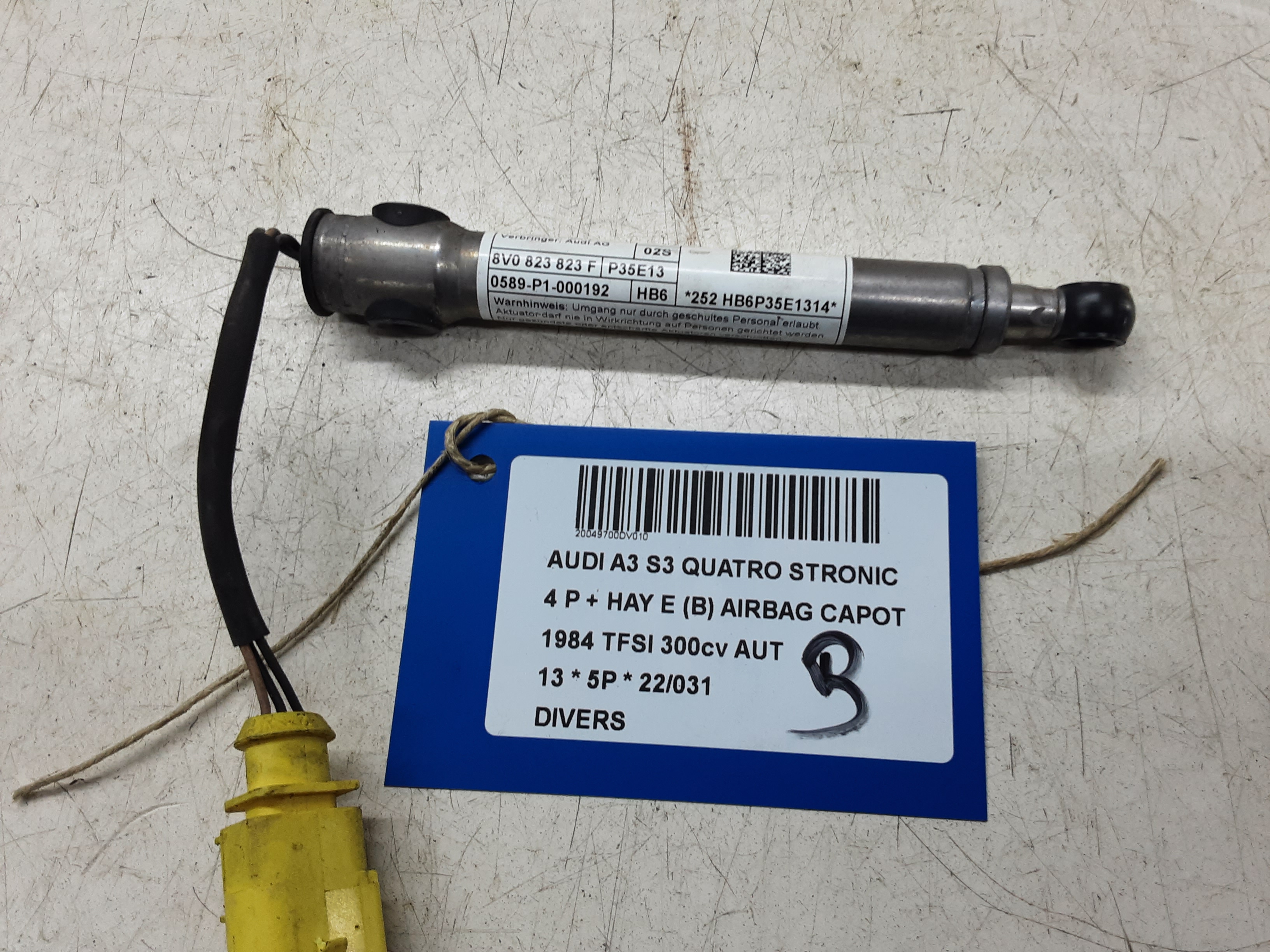 DIVERS Audi A3 3,5D 9/12 - 16