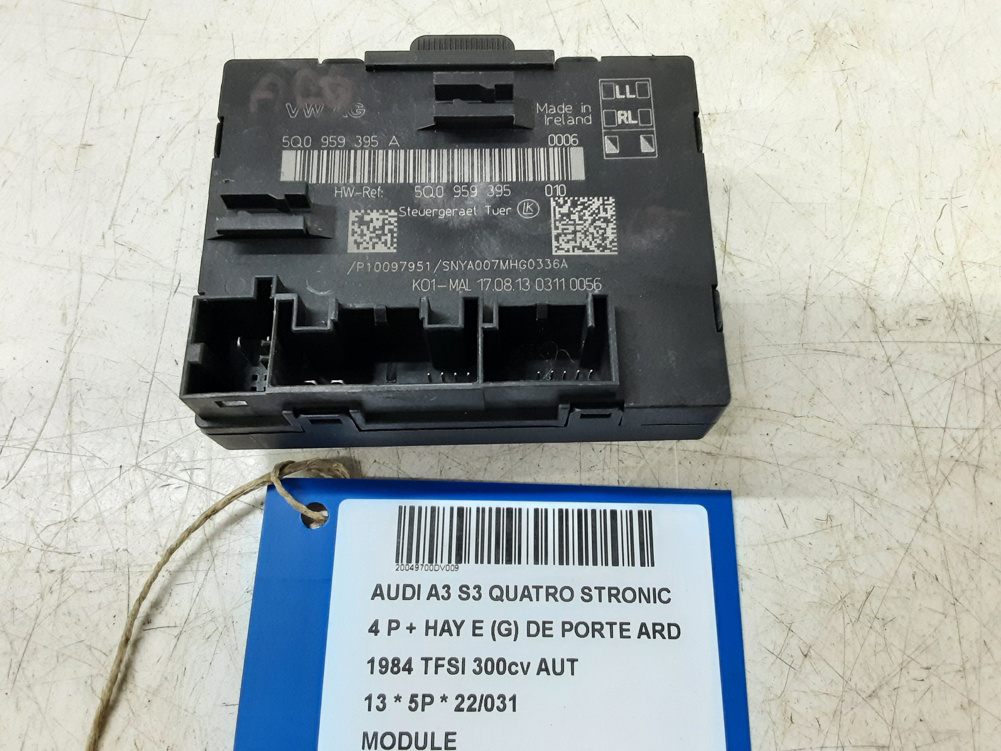 MODULE Audi A3 3,5D 9/12 - 16