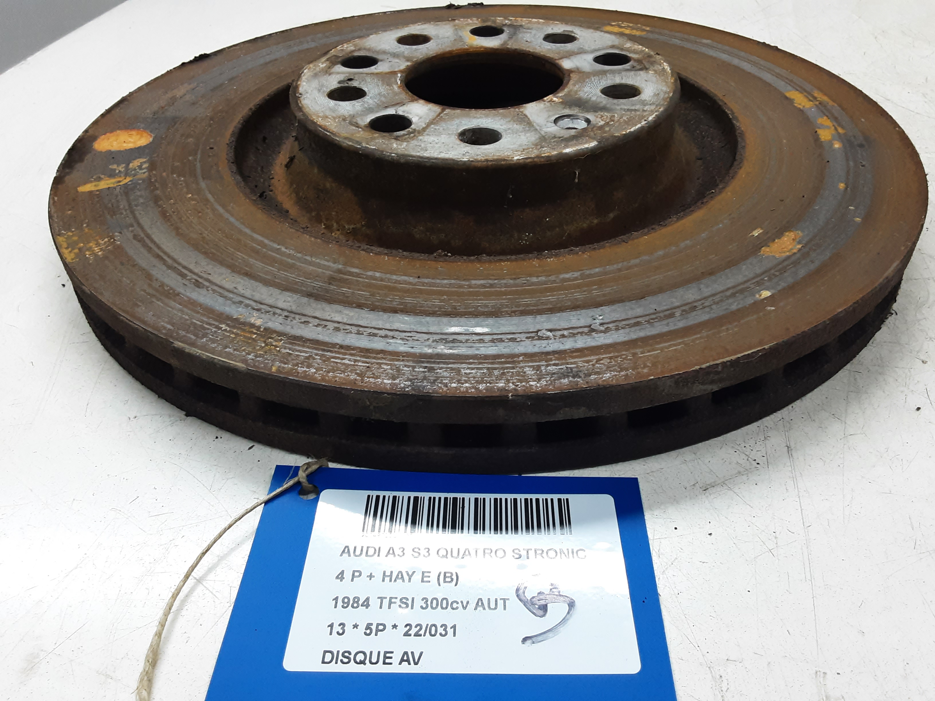 DISQUE AVANT Audi A3 3,5D 9/12 - 16