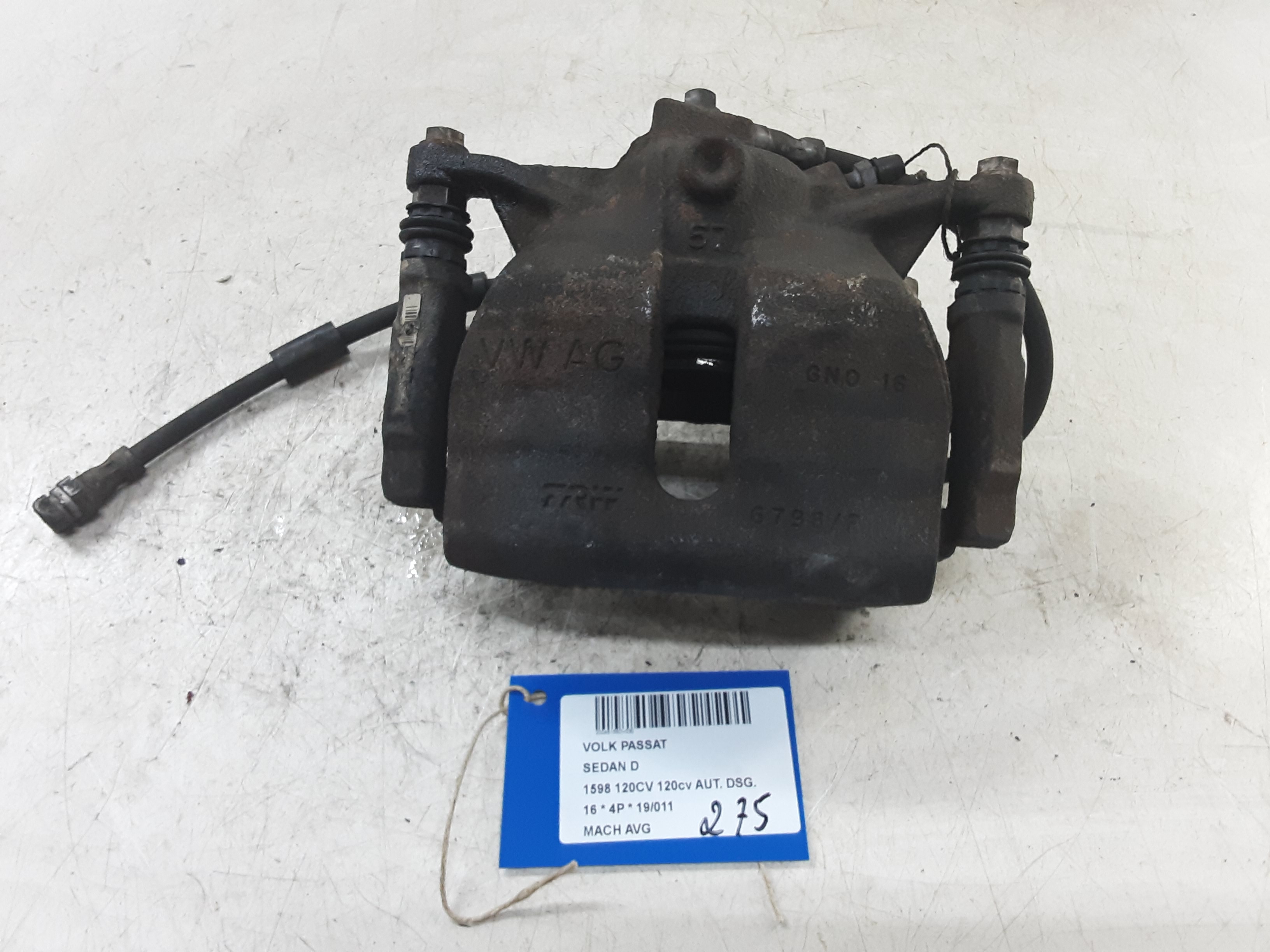 REMKLAUW VOOR LINKS Vw PASSAT 11/14 - 19