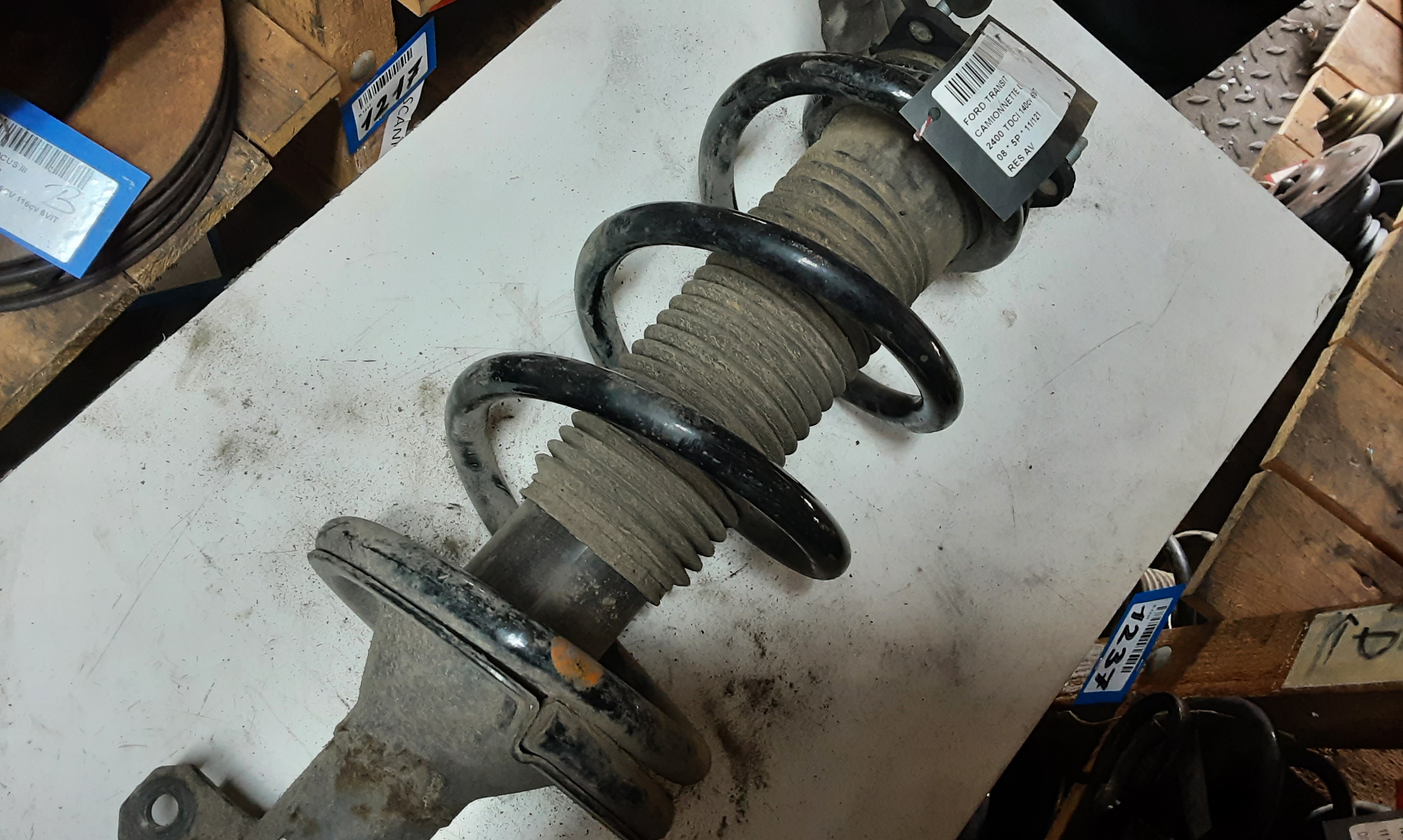 RESSORT AVANT Ford TRANSIT 7/06 - 14