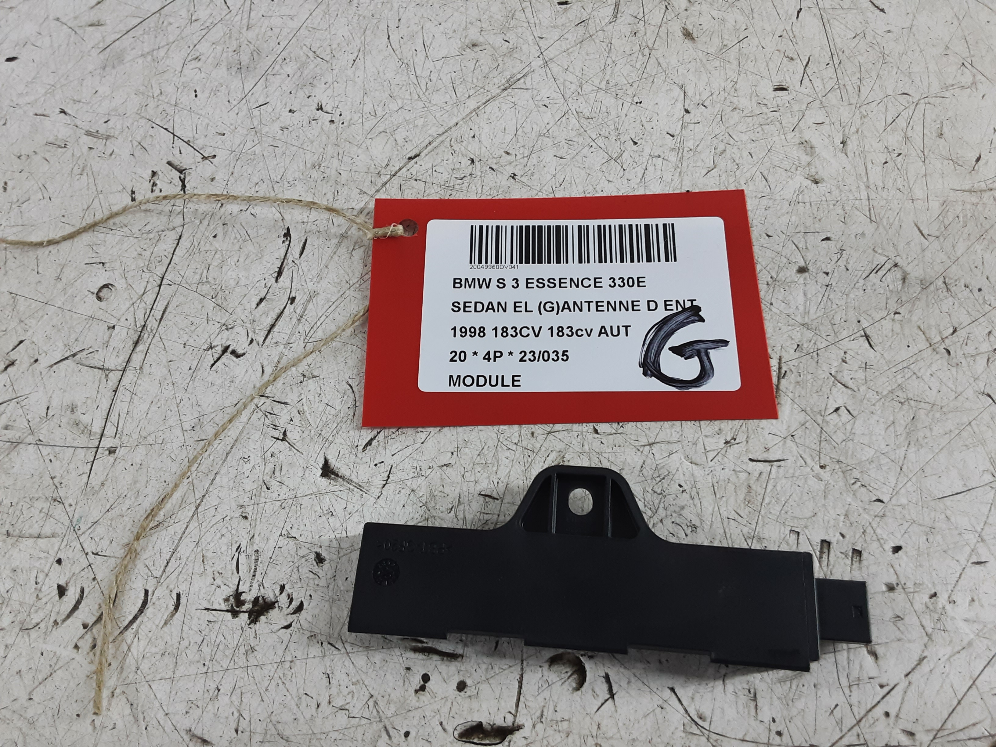 MODULE Bmw 3 G20 BERLINE 10/18+