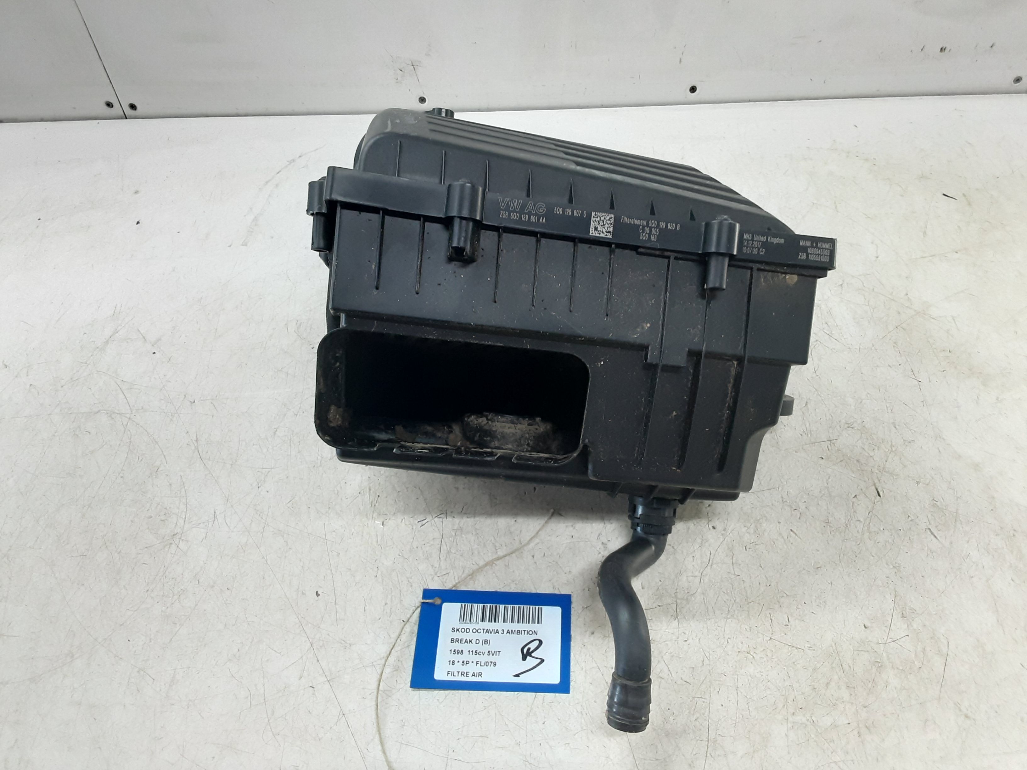 LUCHTFILTER Skoda OCTAVIA (5E) FaceLift 3/17 - 20