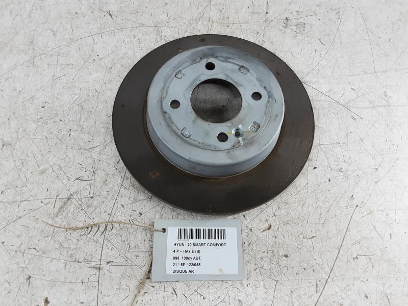 REAR BRAKE DISC Hyundai I20 (4) 08/20+