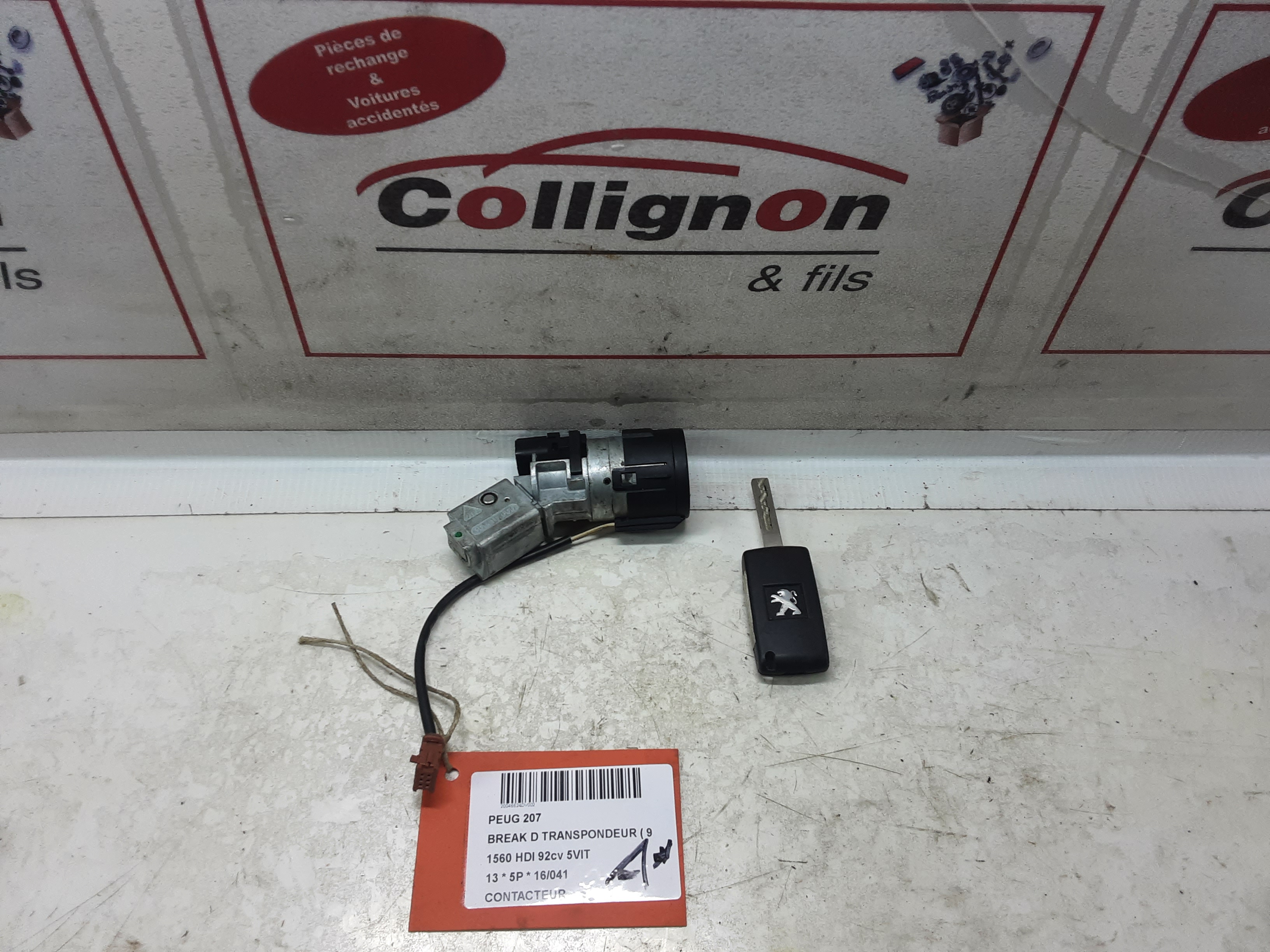 CONTACTSLOT Peugeot 207 2/06 &gt; 15