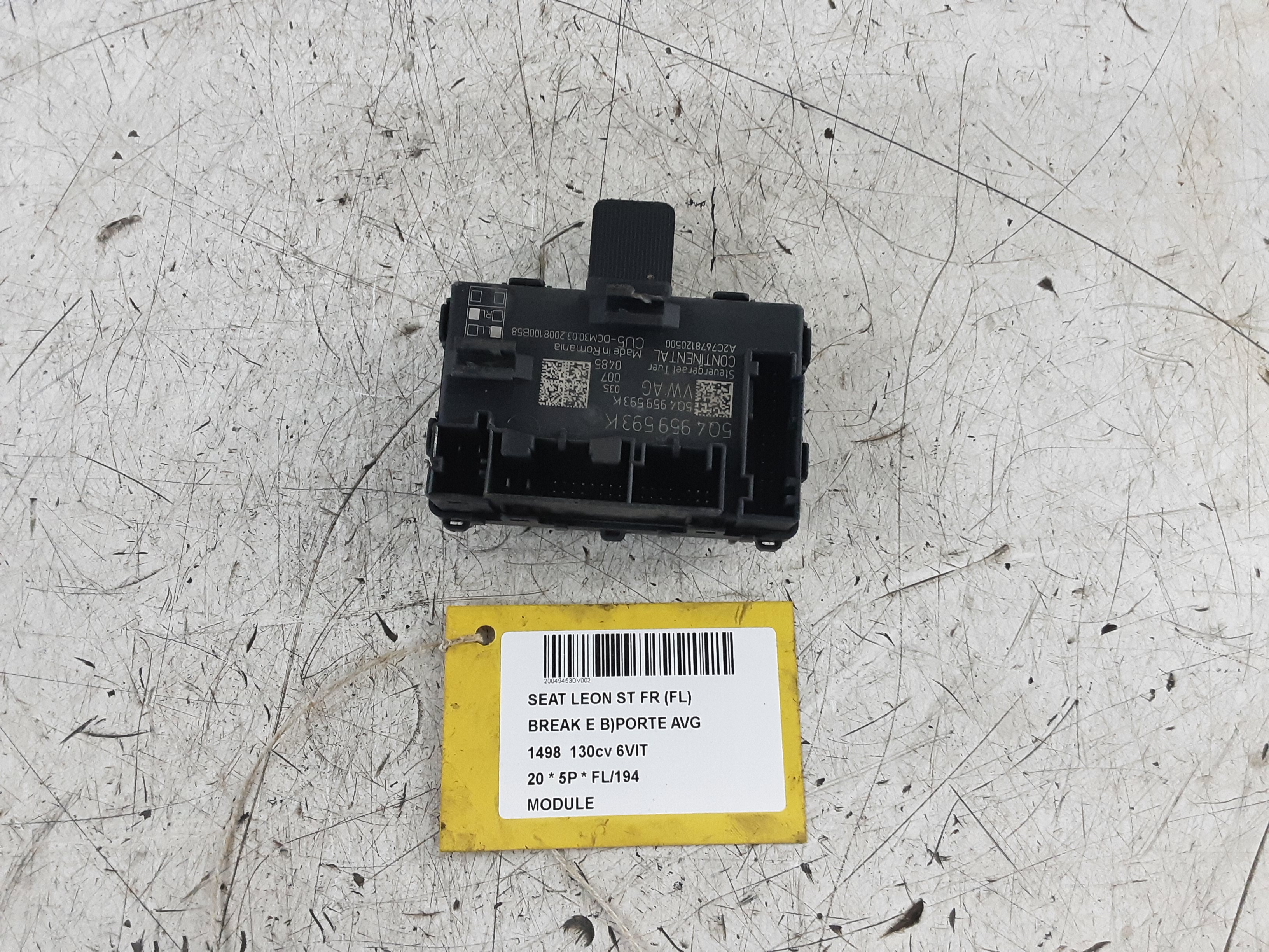 MODULE Seat LEON (3) (5F) FaceLift 1/17 - 5/20