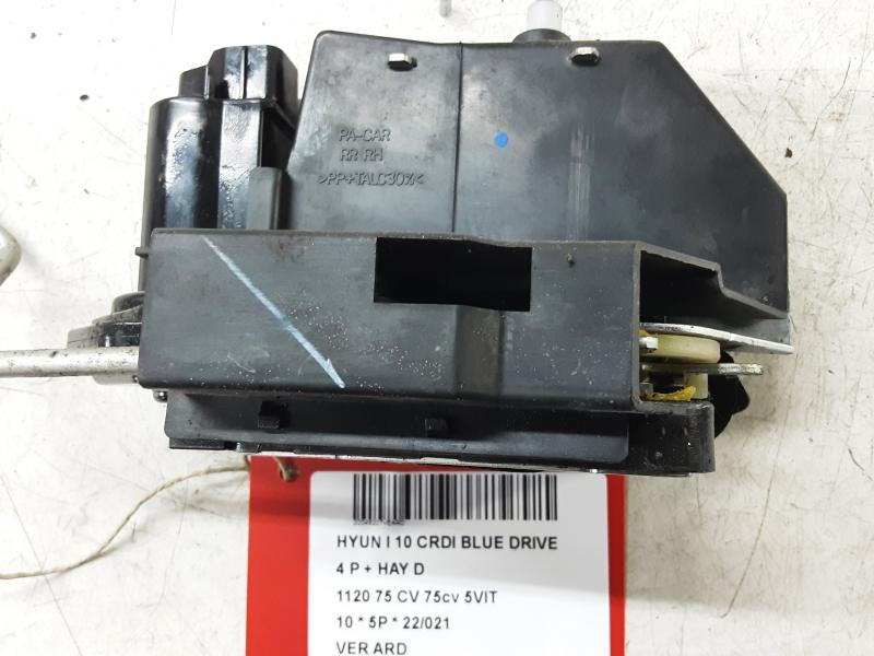 VERGRENDELING ACHTER RECHTS Hyundai I10 08 - 13