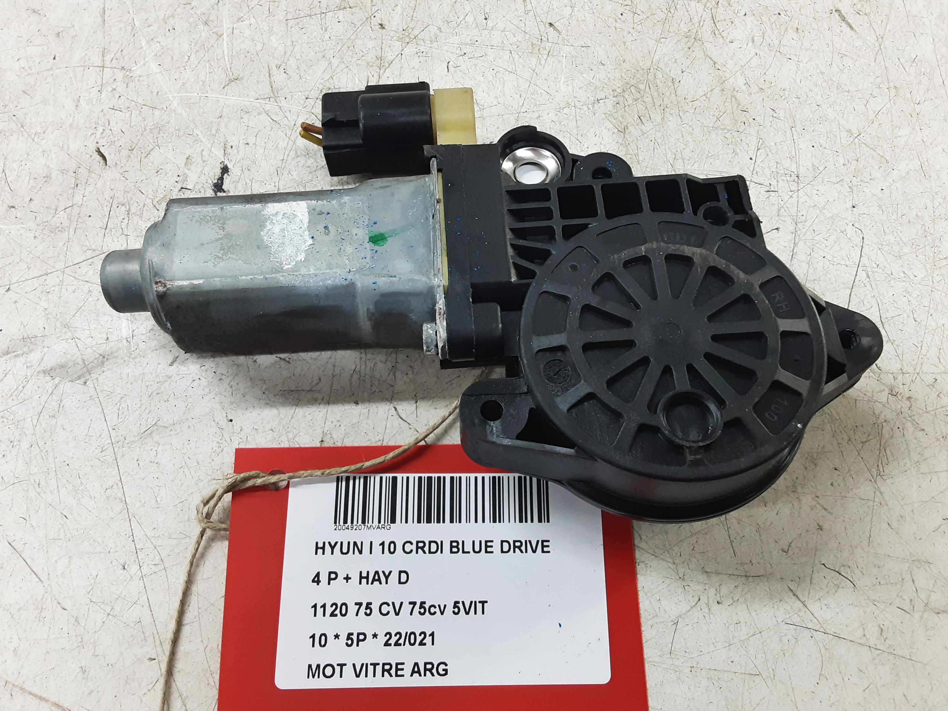 MOTOR RUITMECHANISME ACHTER LINKS Hyundai I10 08 - 13