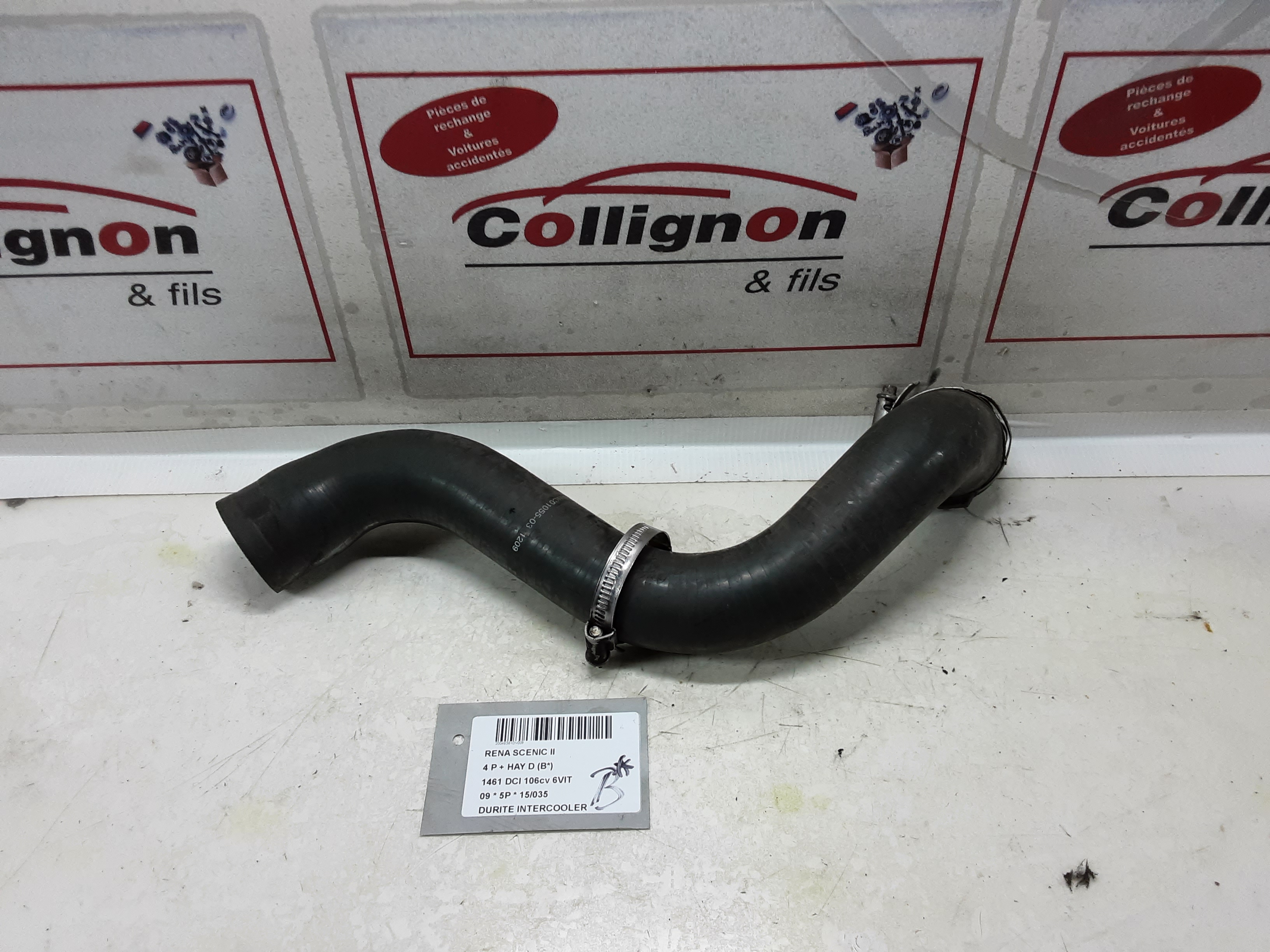 DURITE INTERCOOLER Renault SCENIC 7/03 - 4/09