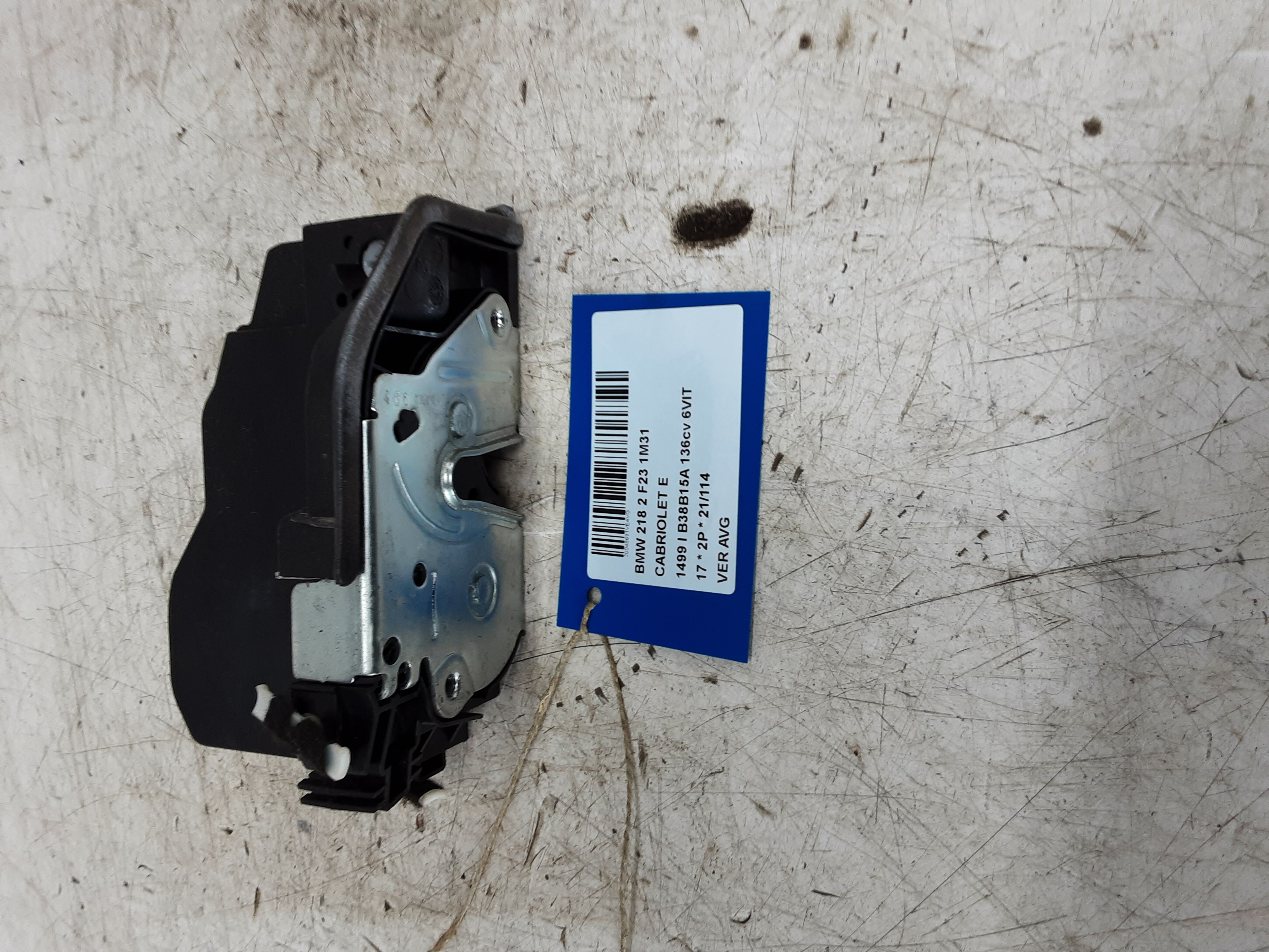 VERGRENDELING VOOR LINKS Bmw 2 F22/3 COUPE 7/13+