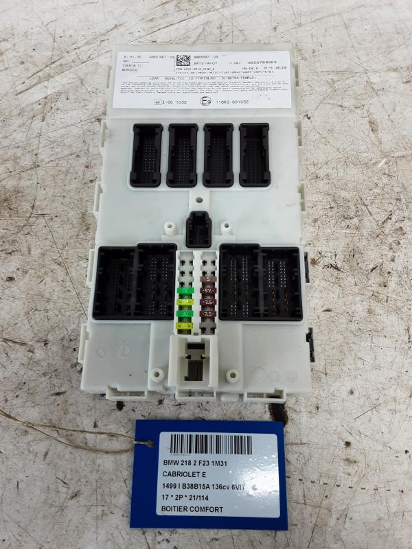 BOITIER CONFORT Bmw 2 F22/3 COUPE 7/13+