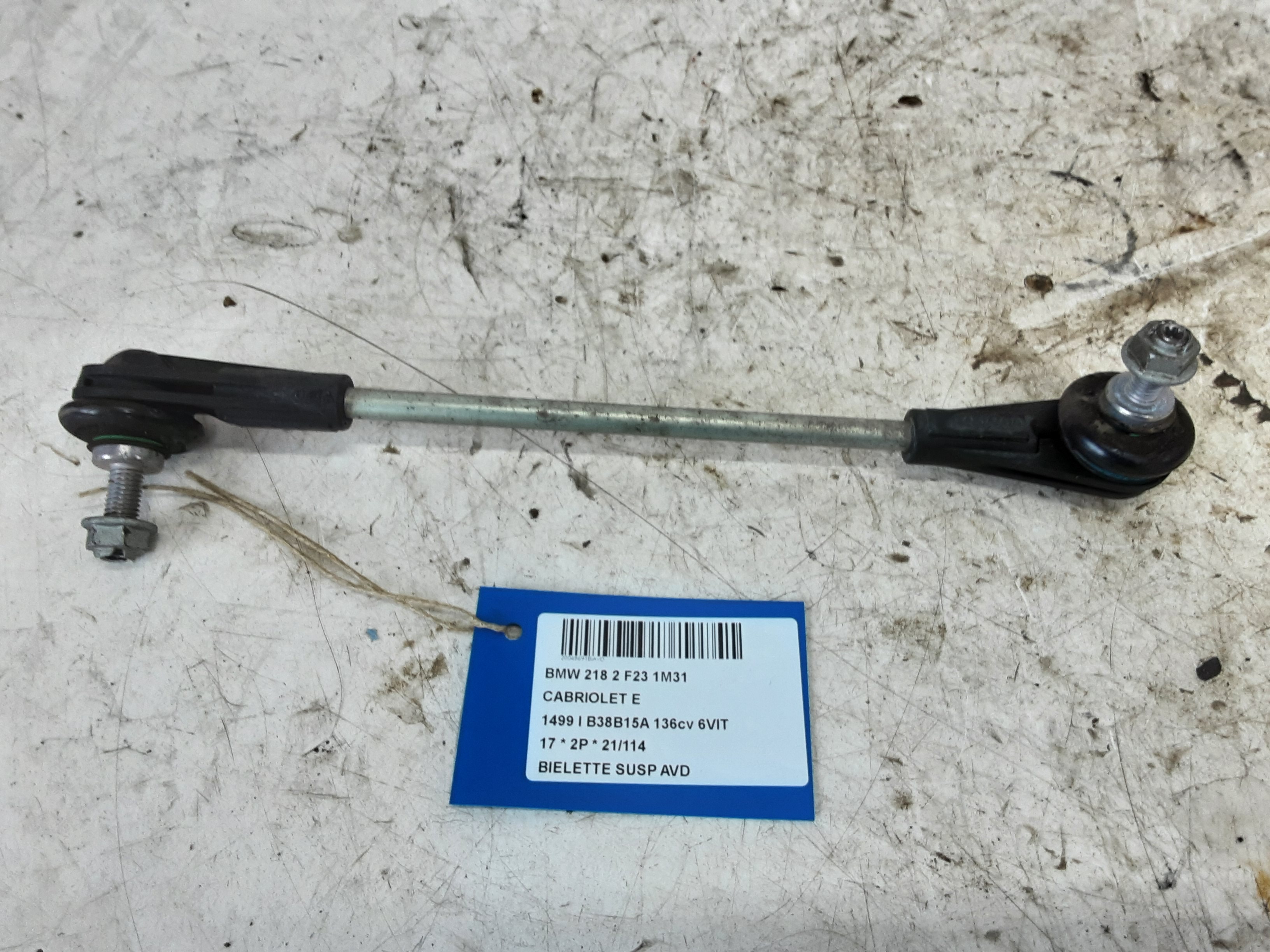REACTIESTANG VOOR RECHTS Bmw 2 F22/3 COUPE 7/13+