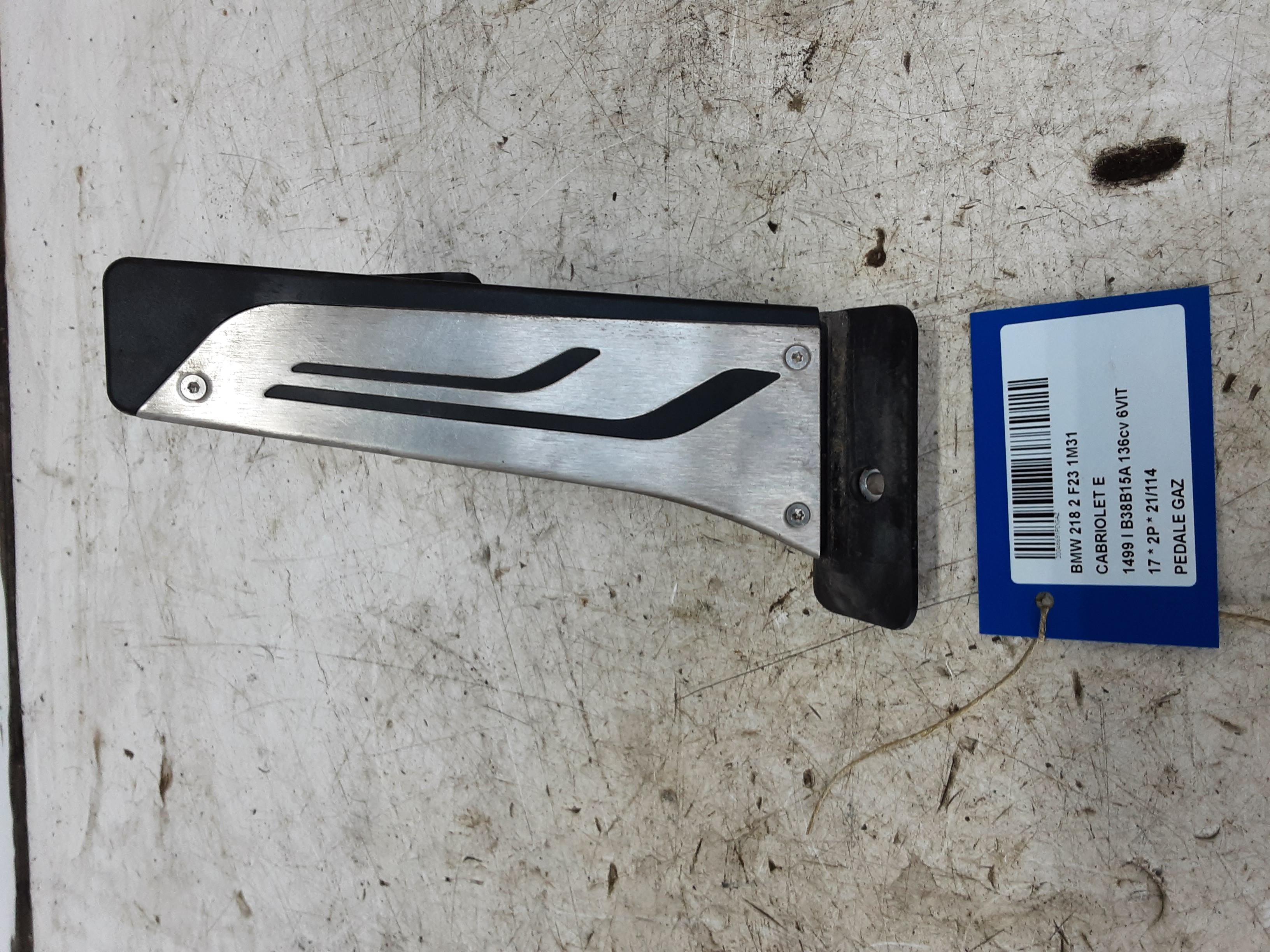 GASPEDAAL Bmw 2 F22/3 COUPE 7/13+