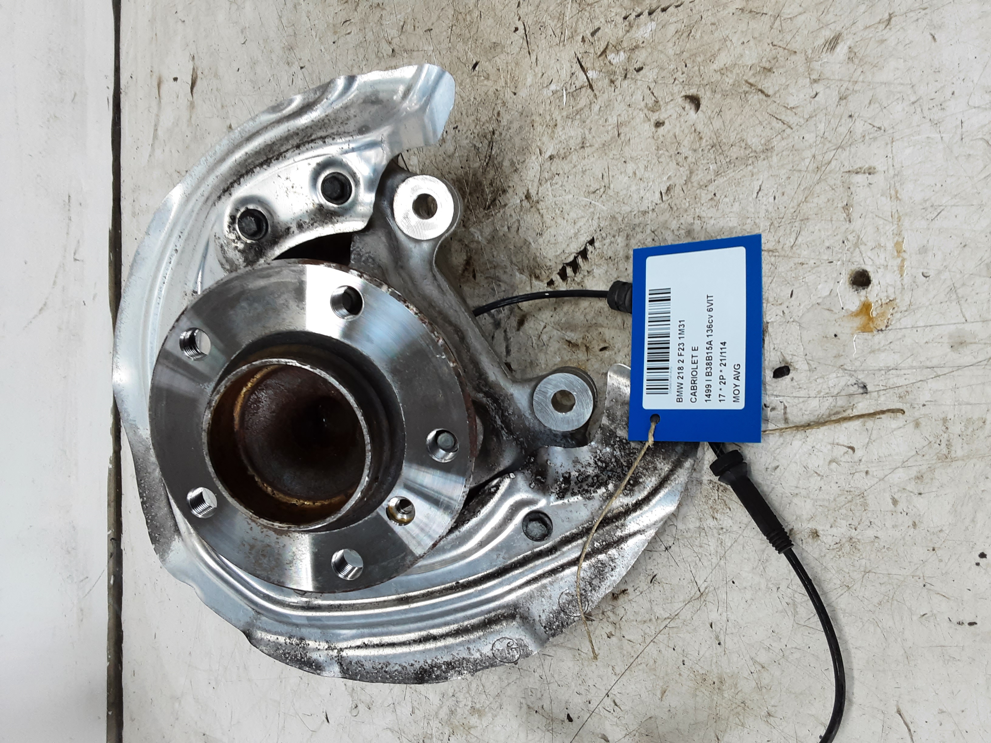 WIELNAAF VOOR LINKS Bmw 2 F22/3 COUPE 7/13+
