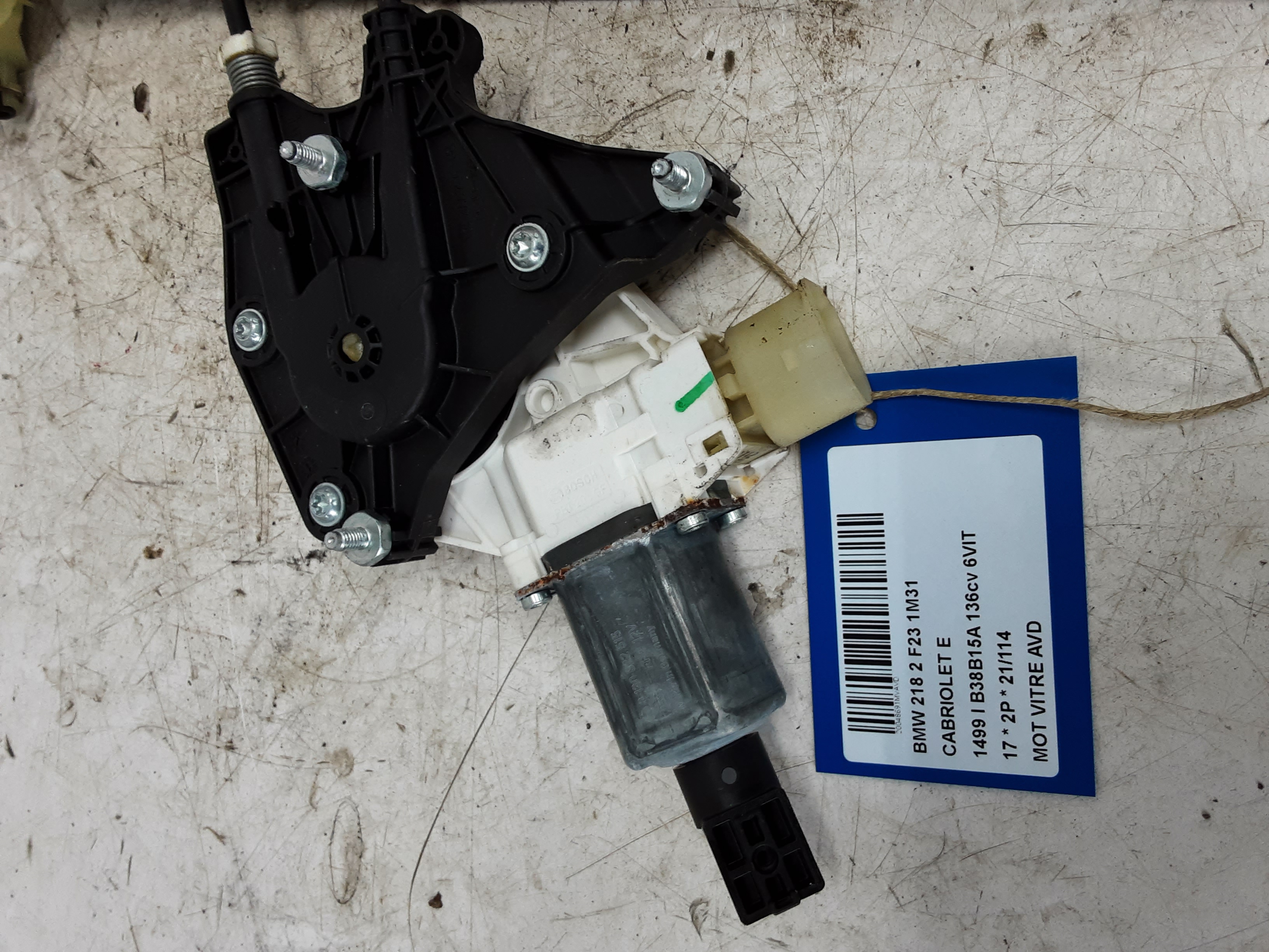 MOTOR RUITMECHANISME VOOR RECHTS Bmw 2 F22/3 COUPE 7/13+