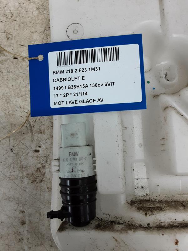 WINDSCREEN WASHER PUMP Bmw 2 F22/3 COUPE 7/13+