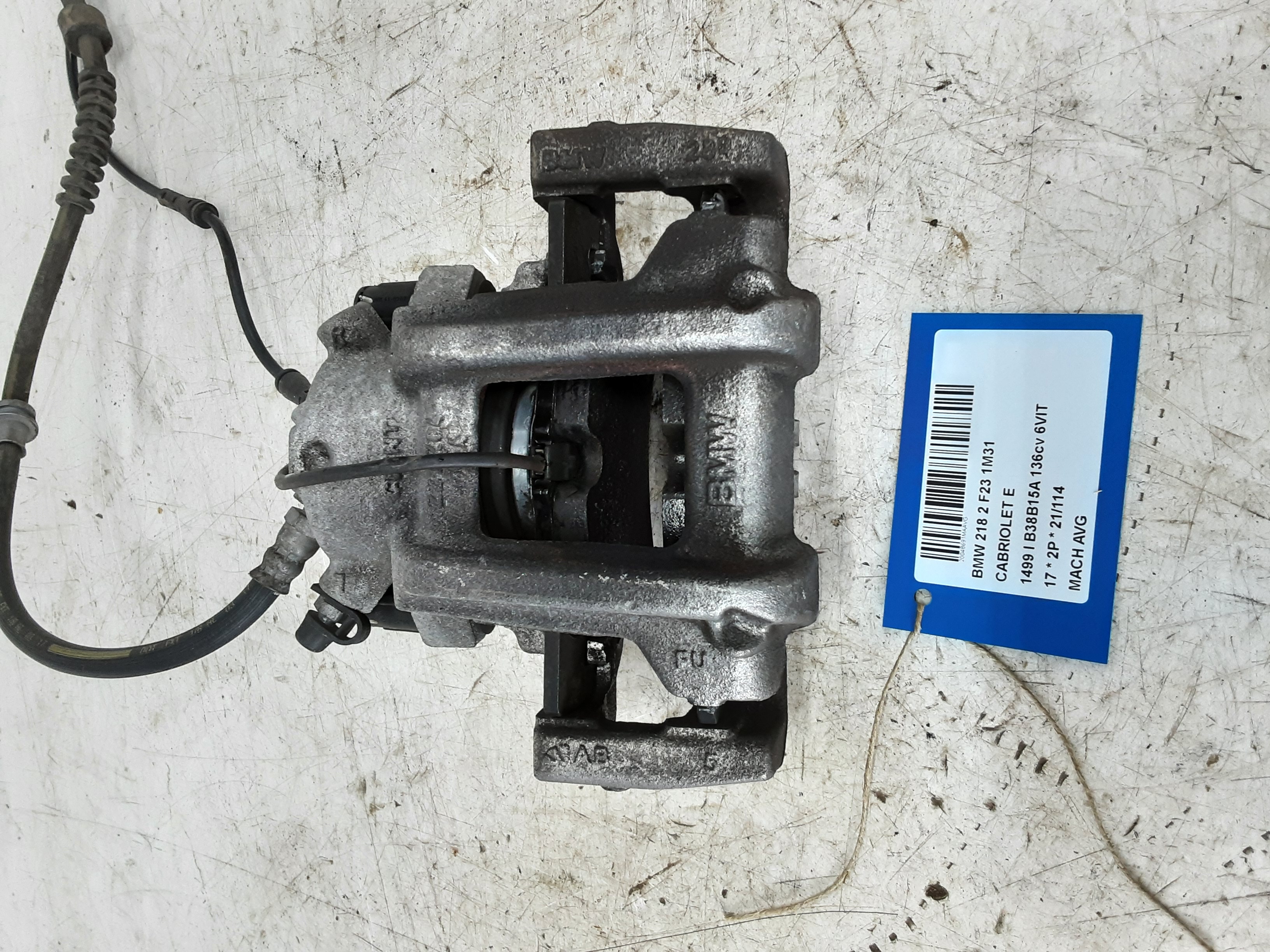 REMKLAUW VOOR LINKS Bmw 2 F22/3 COUPE 7/13+