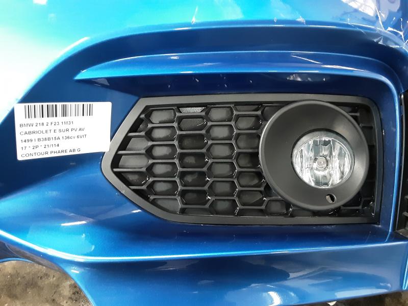 KONTUR DES LINKEN NEBELSCHEINWERFERS Bmw 2 F22/3 COUPE 7/13+