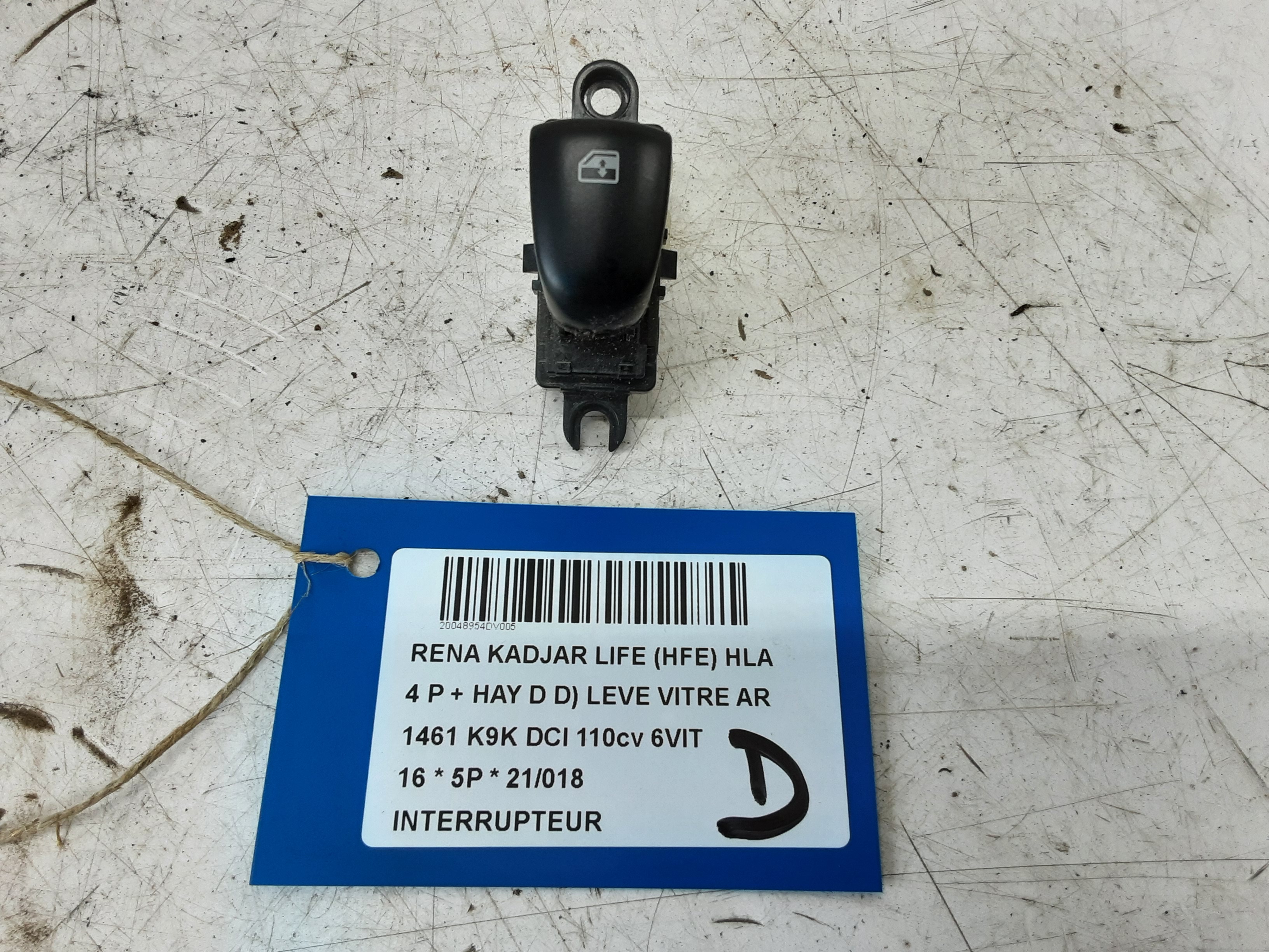 SCHAKELAAR Renault KADJAR 6/15+