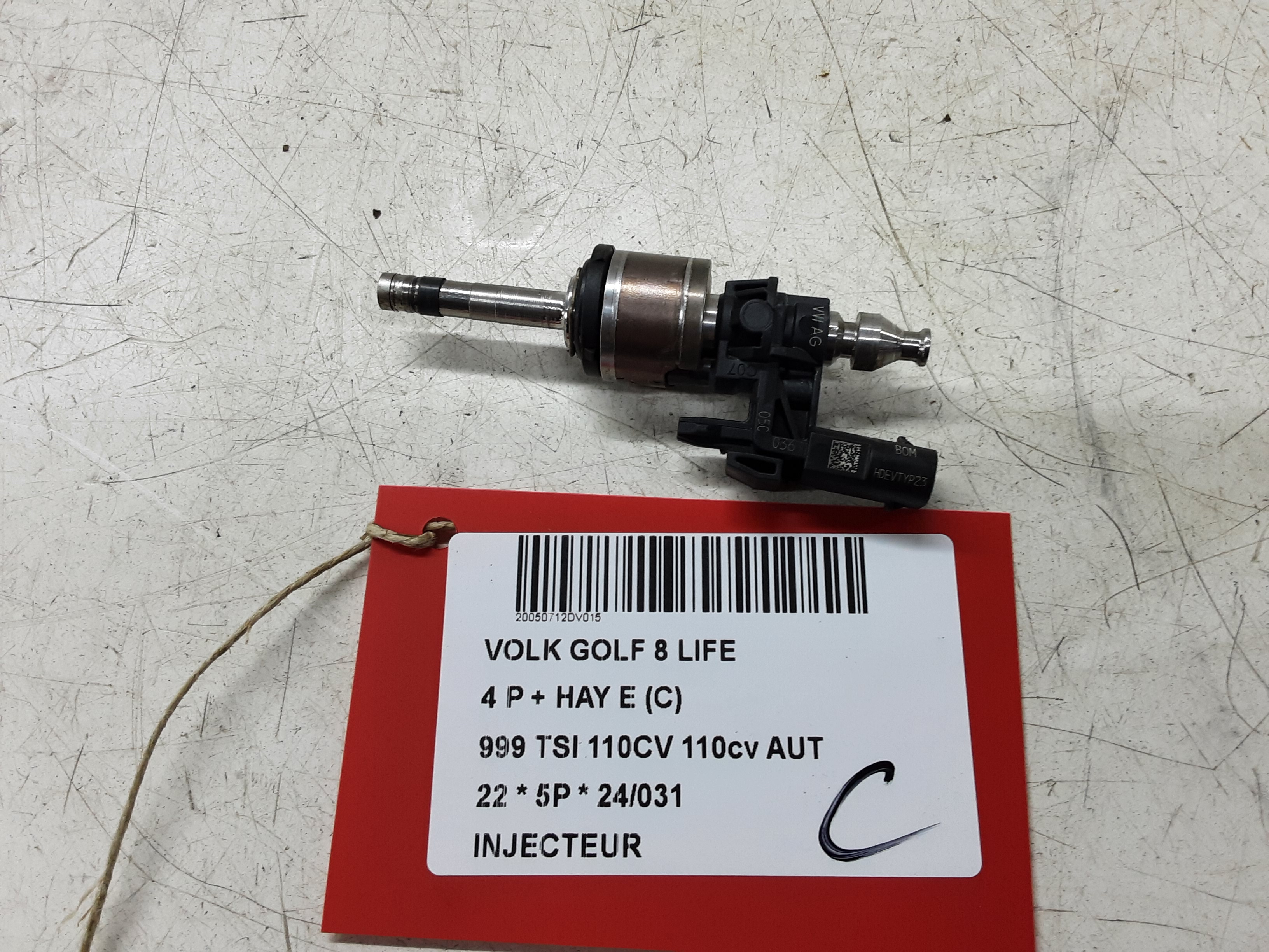 INJECTEUR Vw GOLF VIII 2/20+