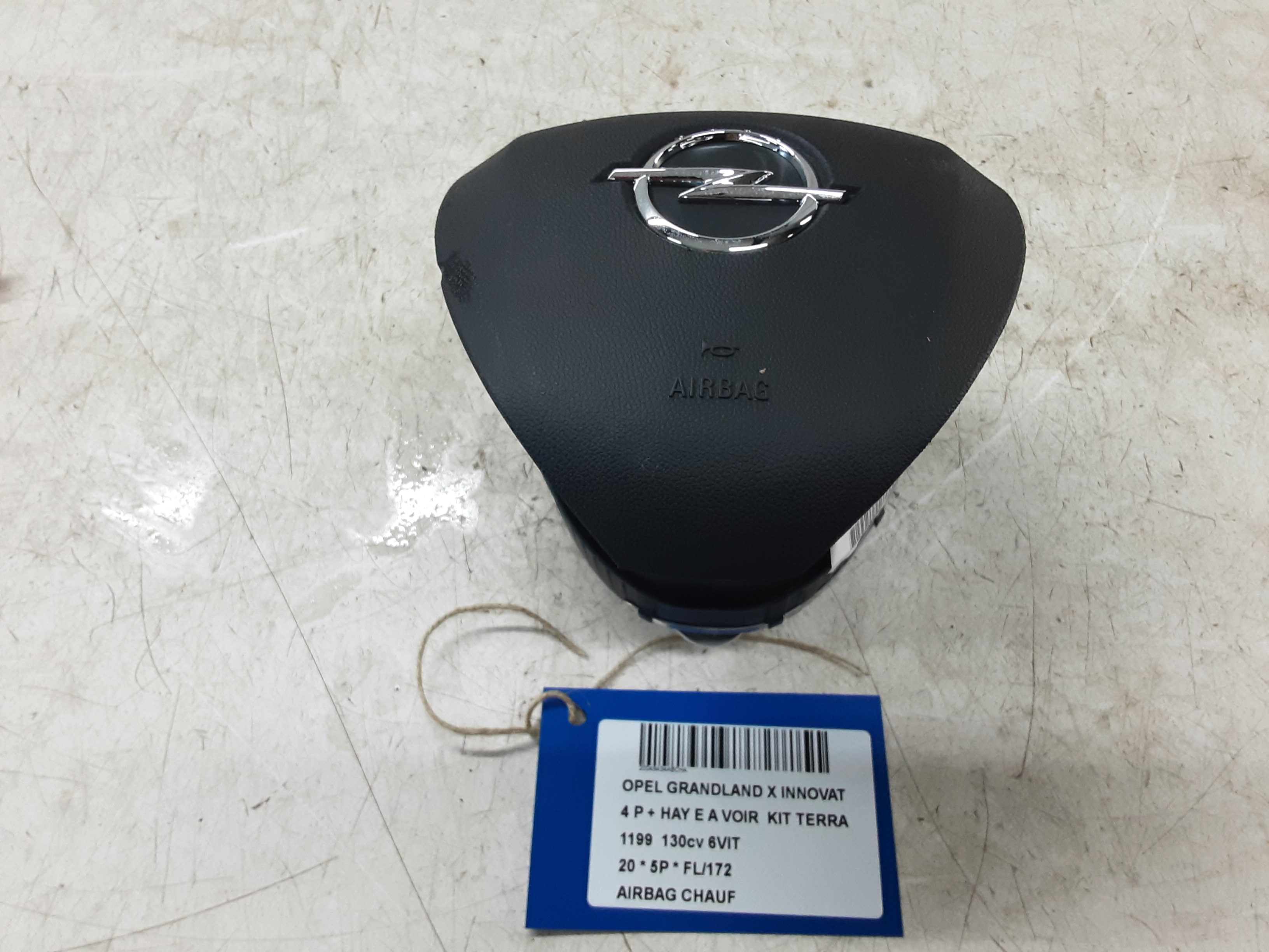 AIRBAG STUUR Opel GRANDLAND X 6/17+