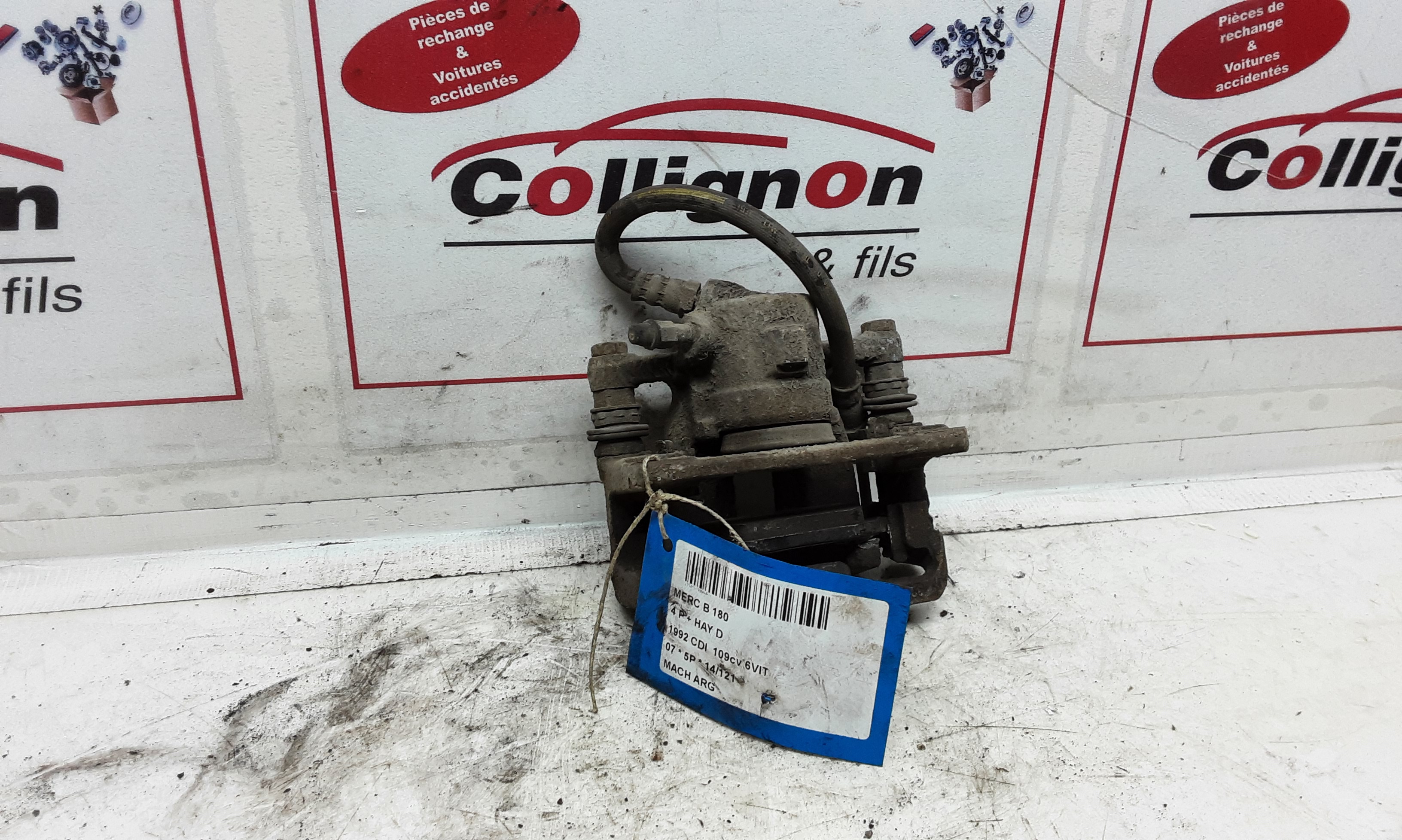 REMKLAUW ACHTER LINKS Mercedes-Benz B W245 2005 - 05/2008