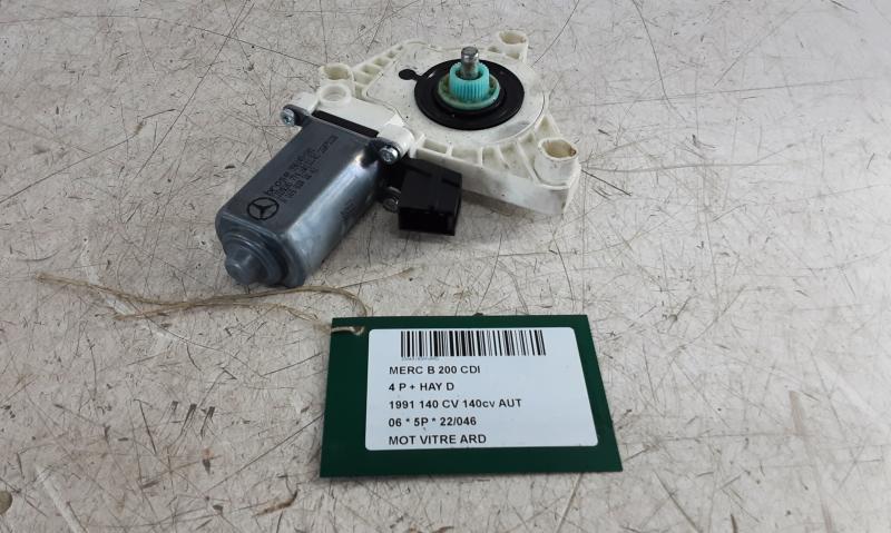 MOTOR RUITMECHANISME ACHTER RECHTS Mercedes-Benz B W245 2005 - 05/2008