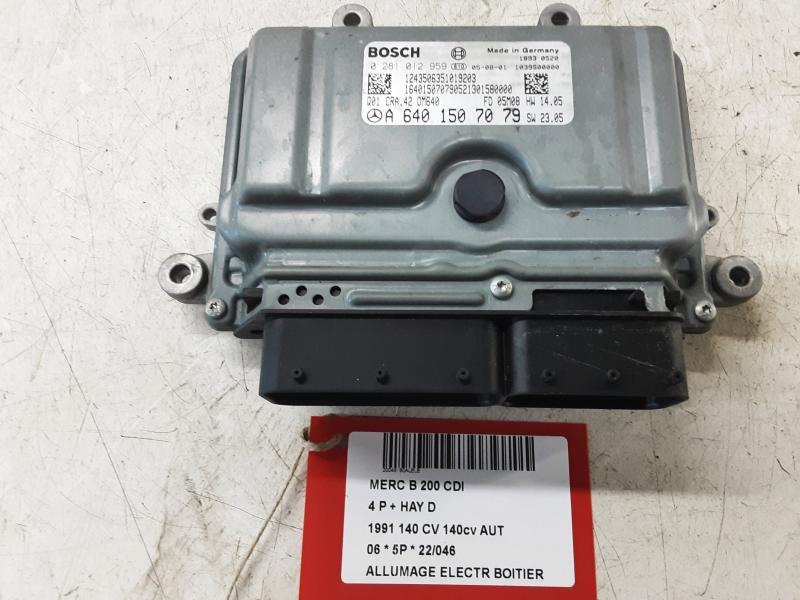 ONTSTEKINGSMODULE Mercedes-Benz B W245 2005 - 05/2008