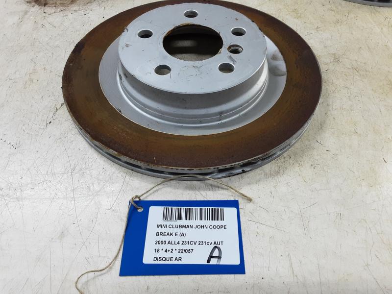 REAR BRAKE DISC Mini F54 : Clubman 11/14+