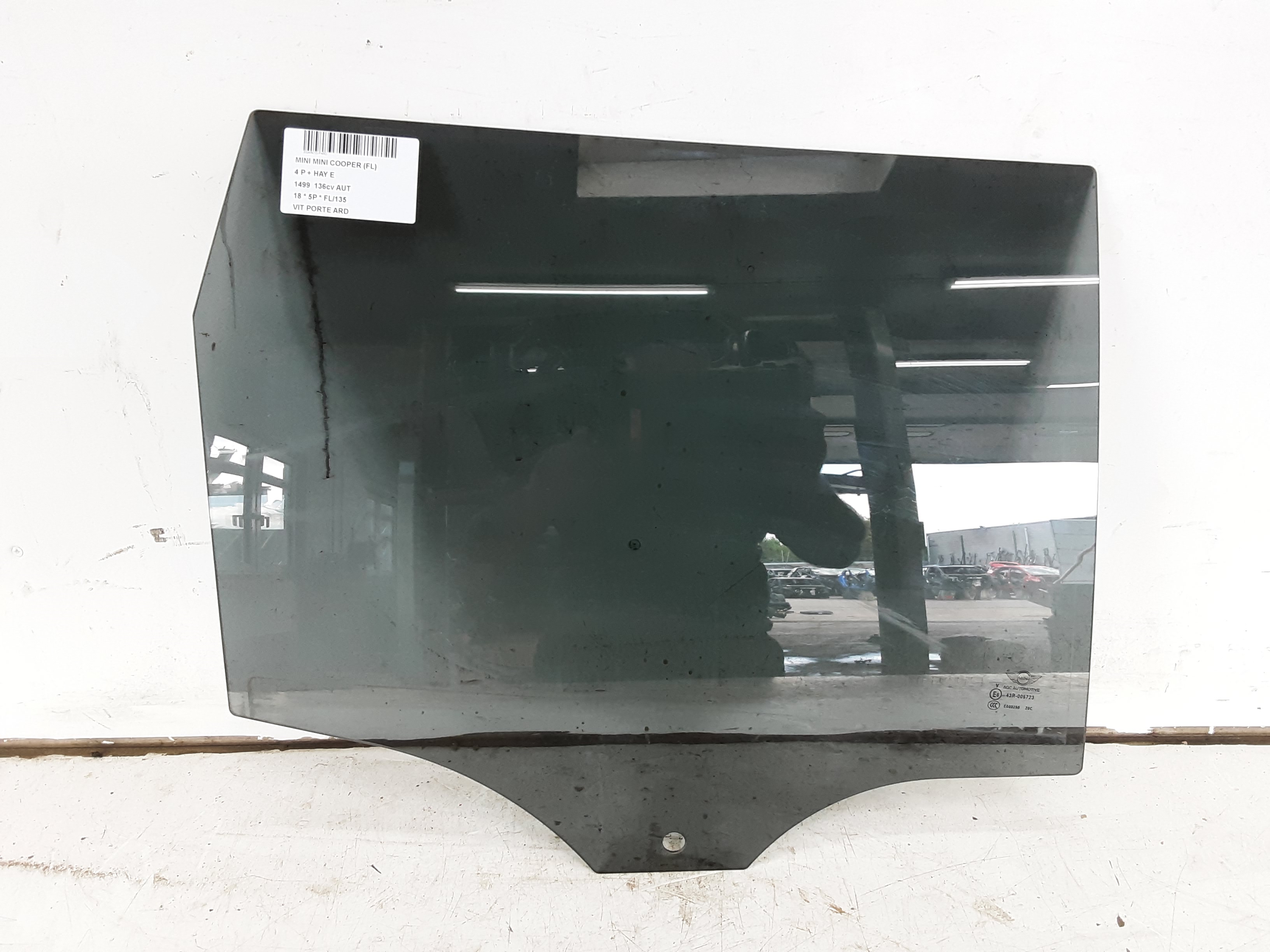 RUIT ACHTER RECHTS Mini F55 5-portes : 07/14 &gt;