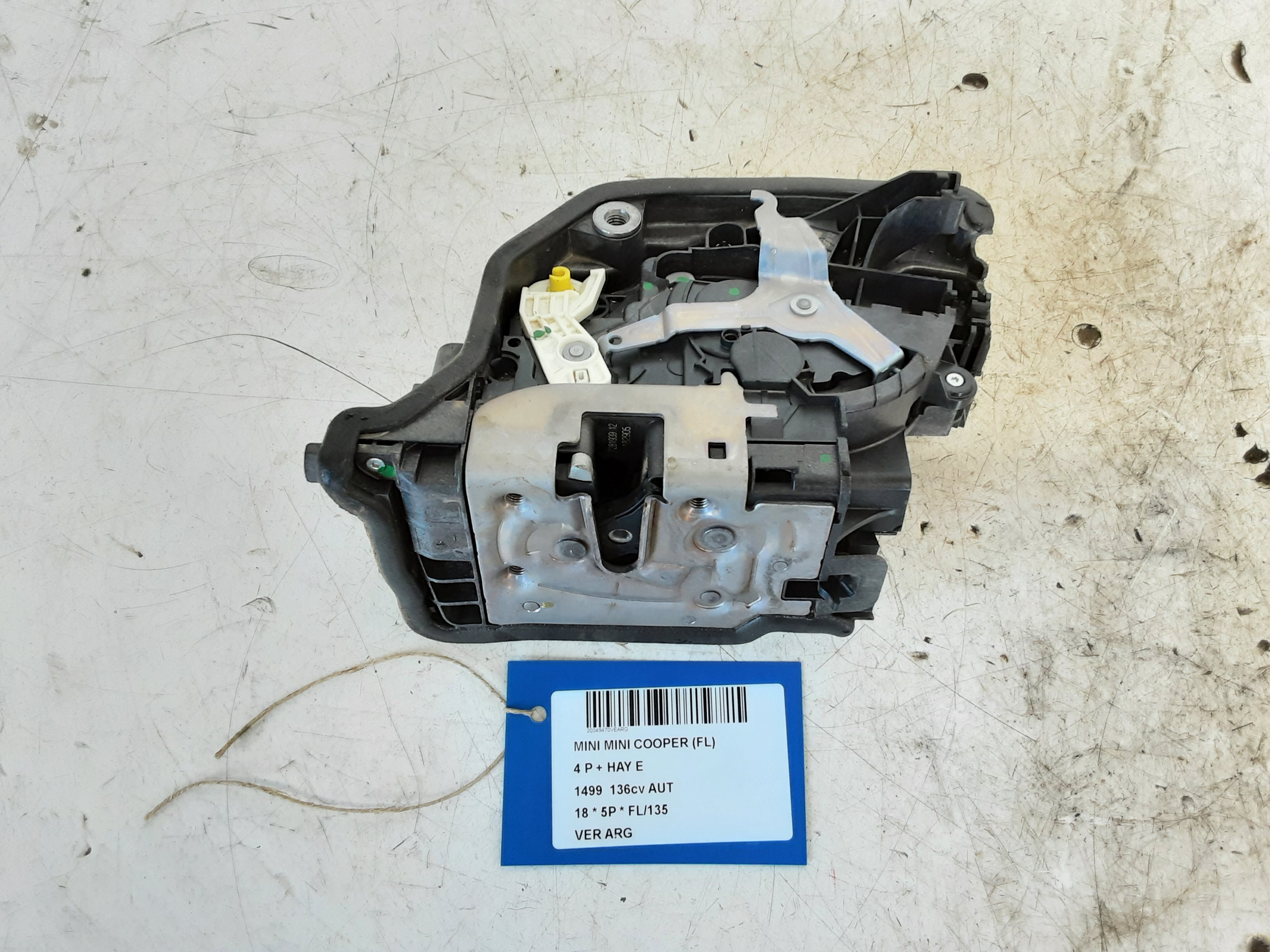 VERROUILLAGE DE PORTE ARRIERE GAUCHE Mini F55 5-portes : 07/14 &gt;