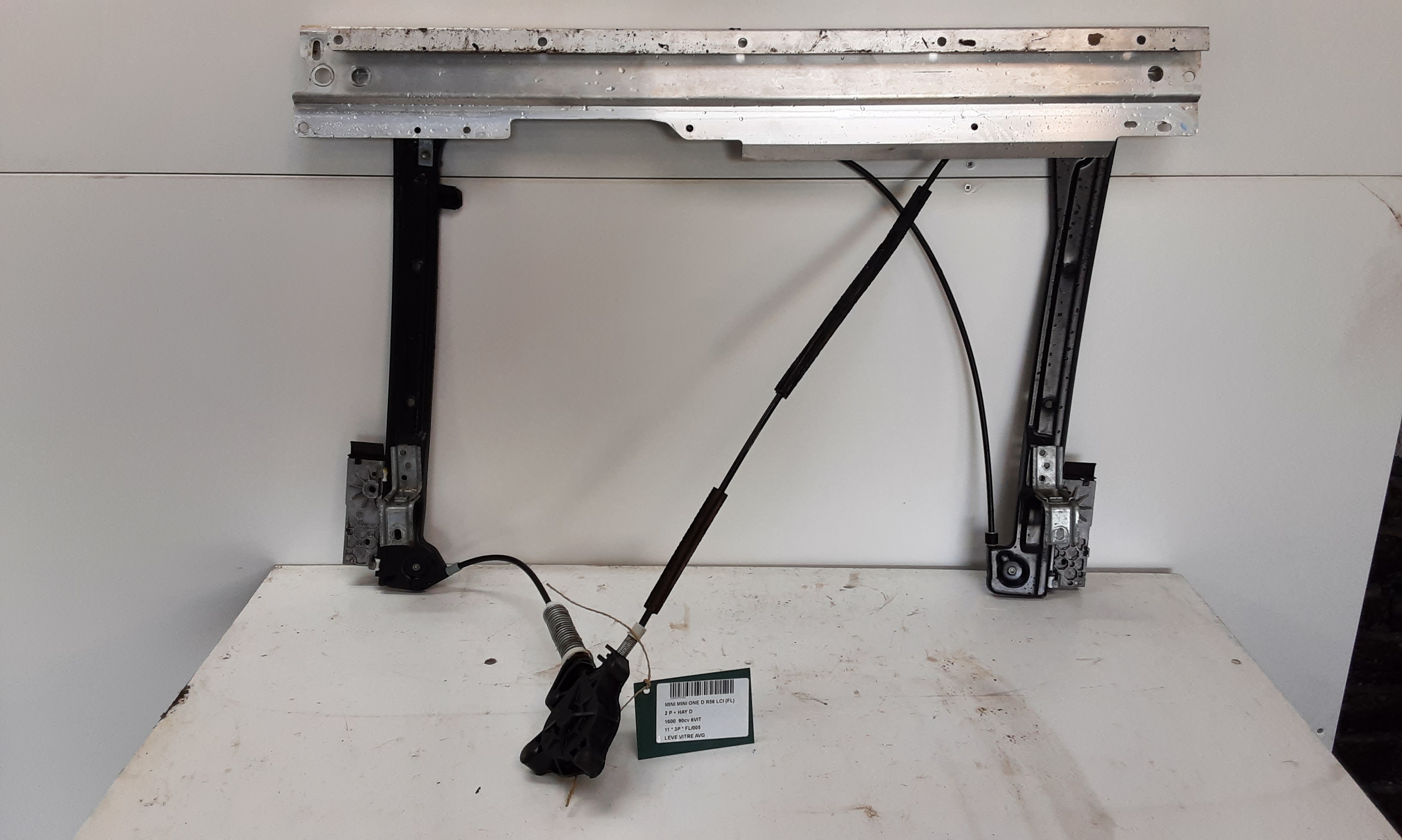 RUITMECHANISME VOOR LINKS Mini R56 : 3-Portes  10/2010 &gt; 2014
