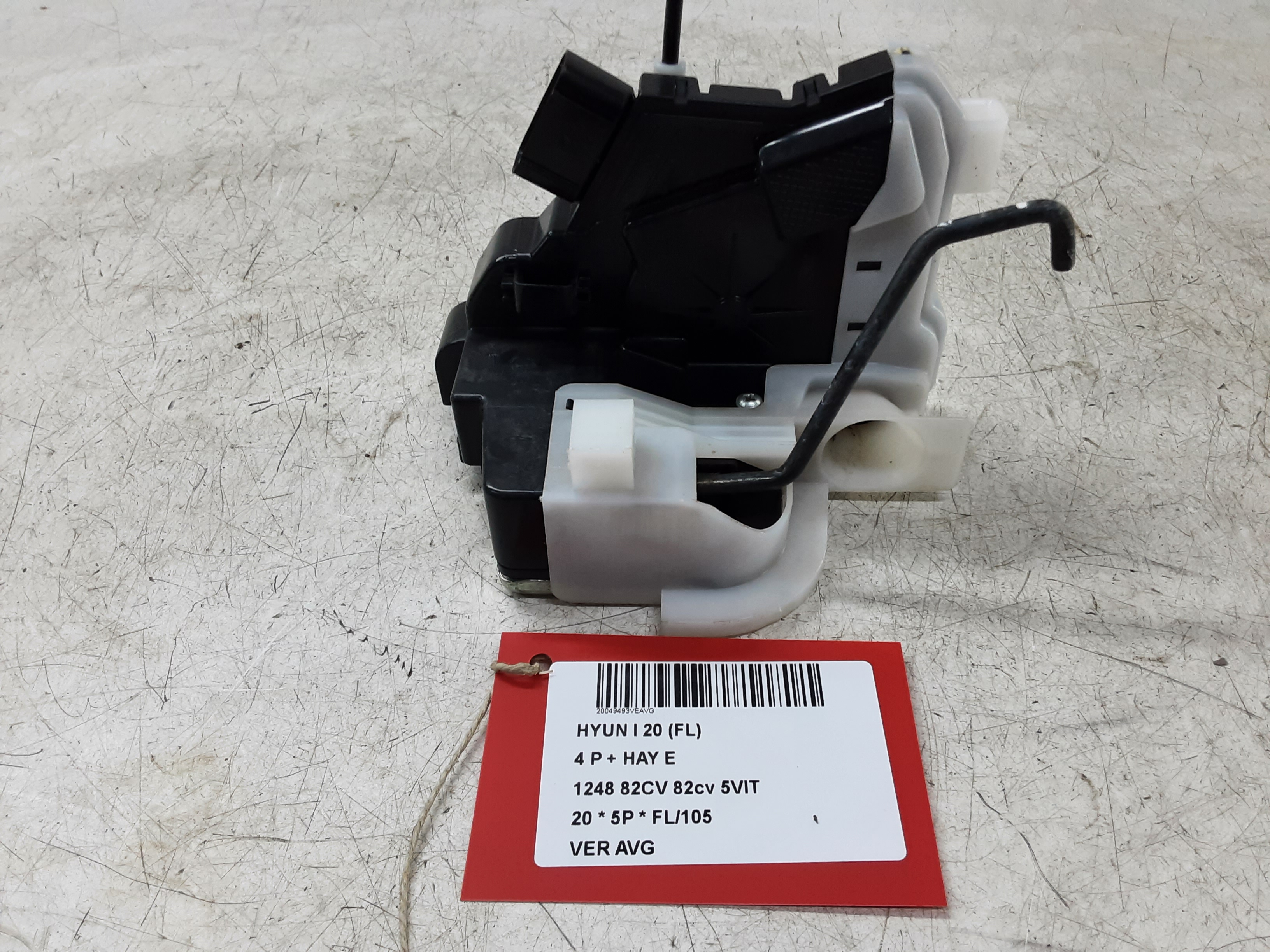 VERGRENDELING VOOR LINKS Hyundai I20 (3) Face Lift 8/18 - 08/20