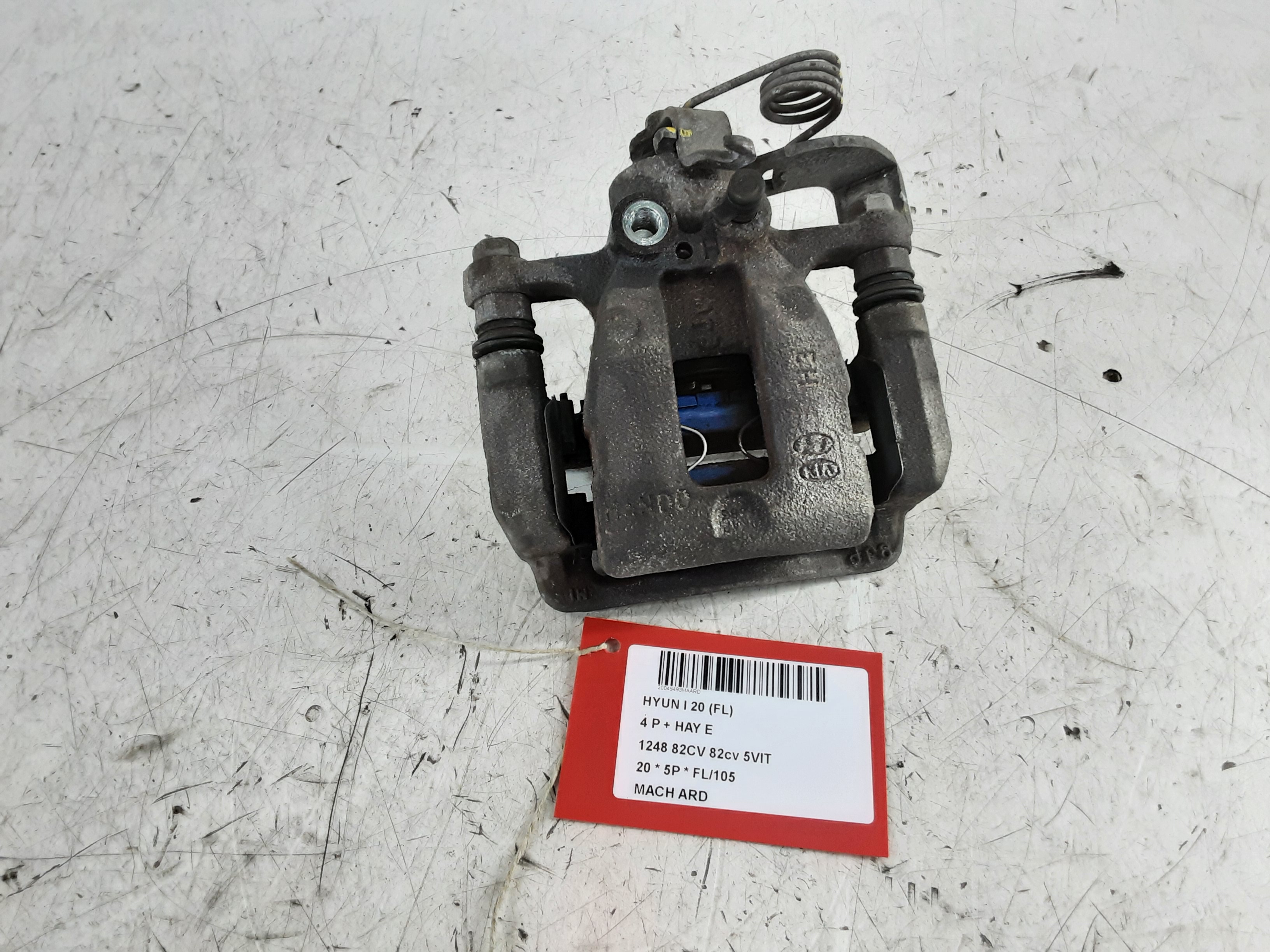 REMKLAUW ACHTER RECHTS Hyundai I20 (3) Face Lift 8/18 - 08/20