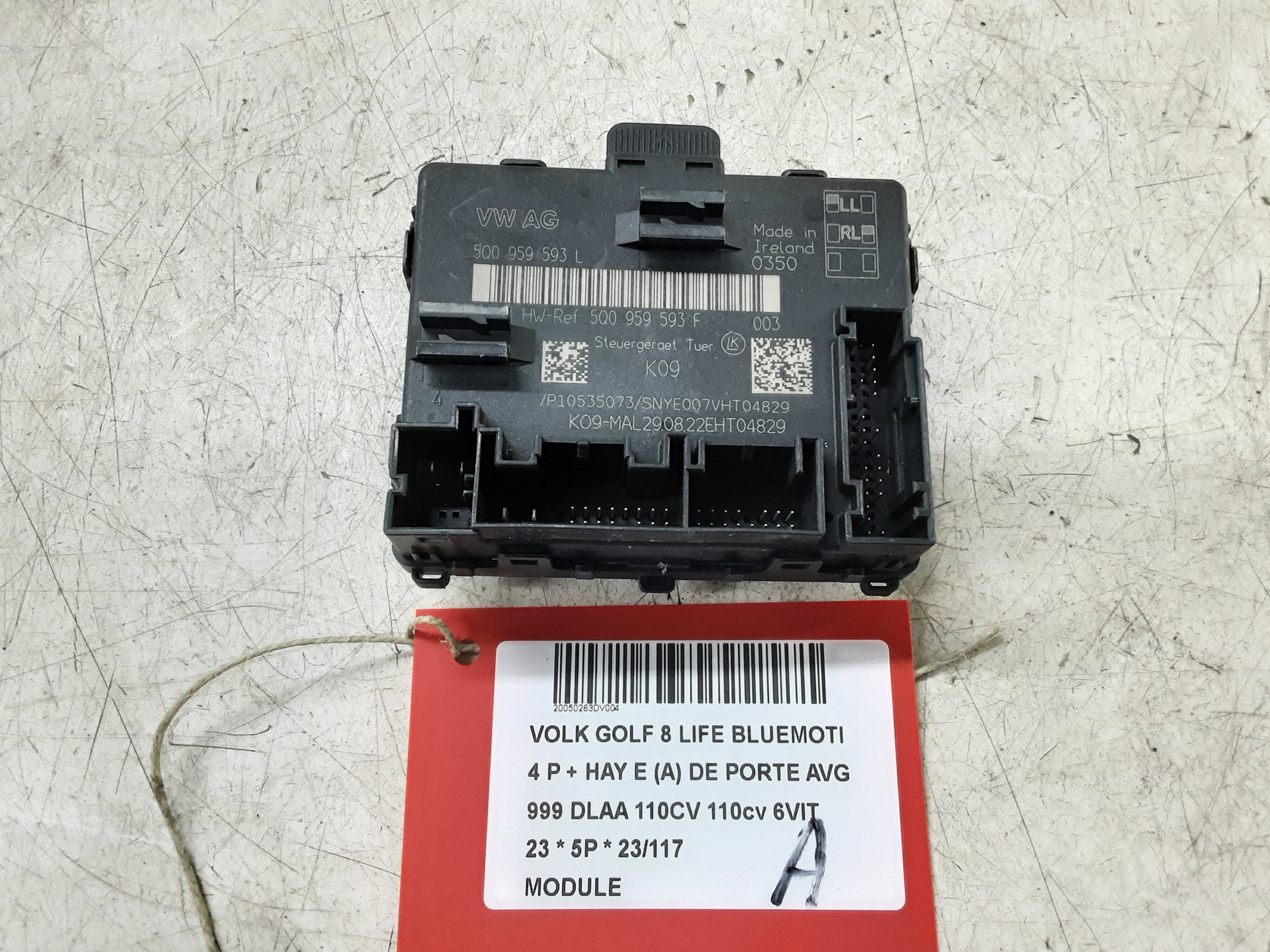 MODULE Vw GOLF VIII 2/20+