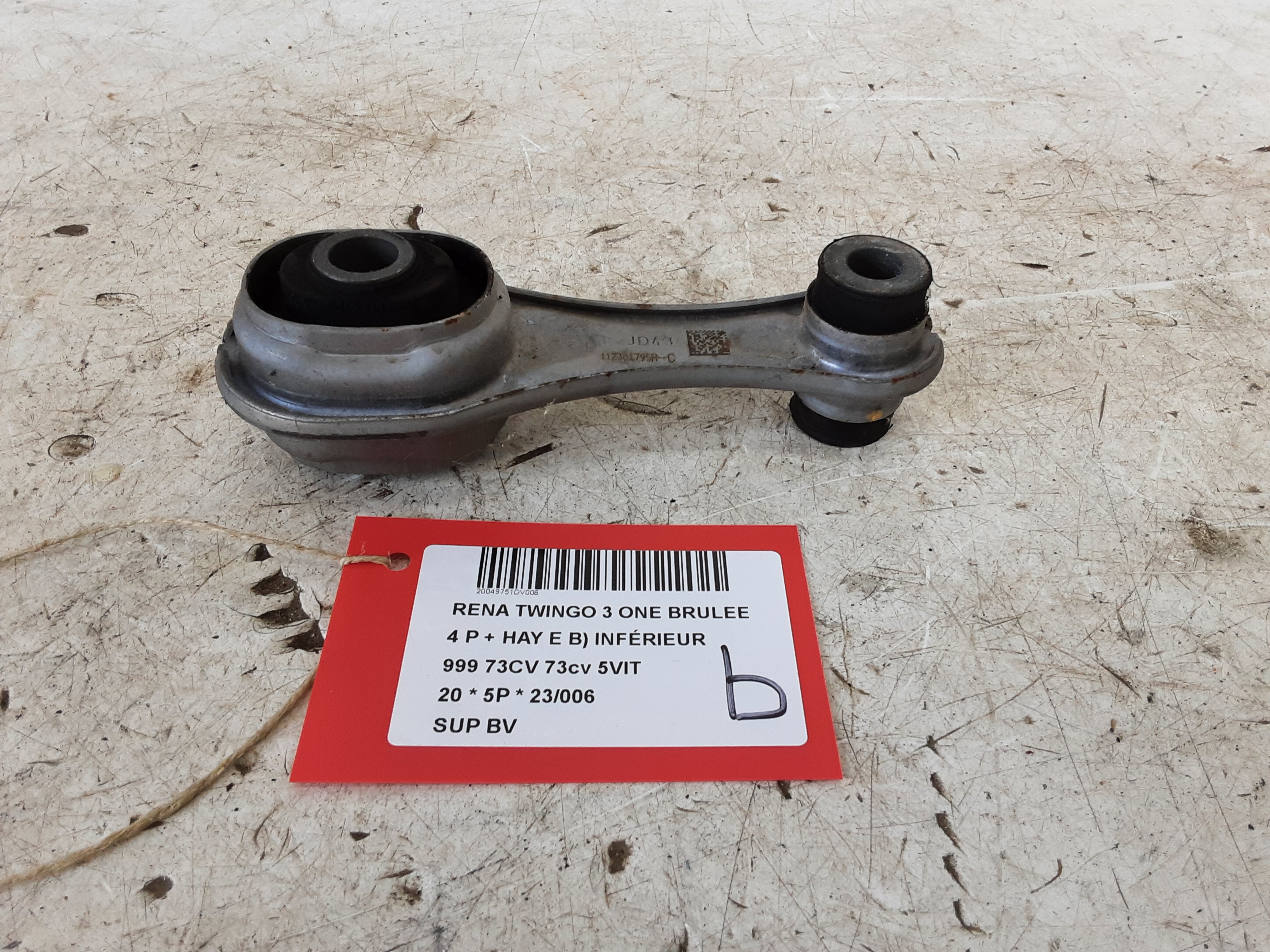 VERSNELLINGSBAKSTEUN Renault TWINGO (4) FaceLift 5/19+