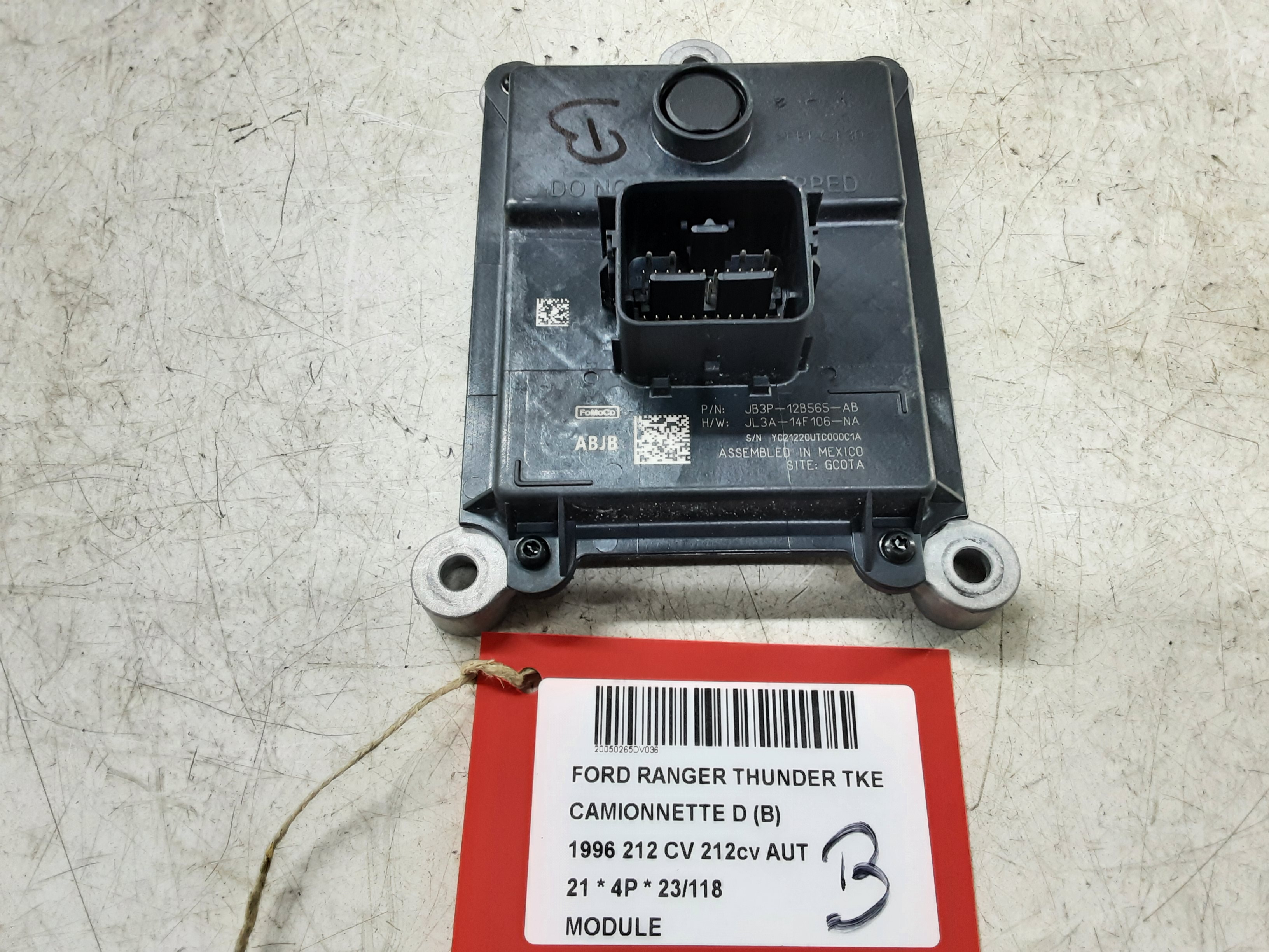 MODULE Ford RANGER (3) 02/19+ 2ème FaceLift