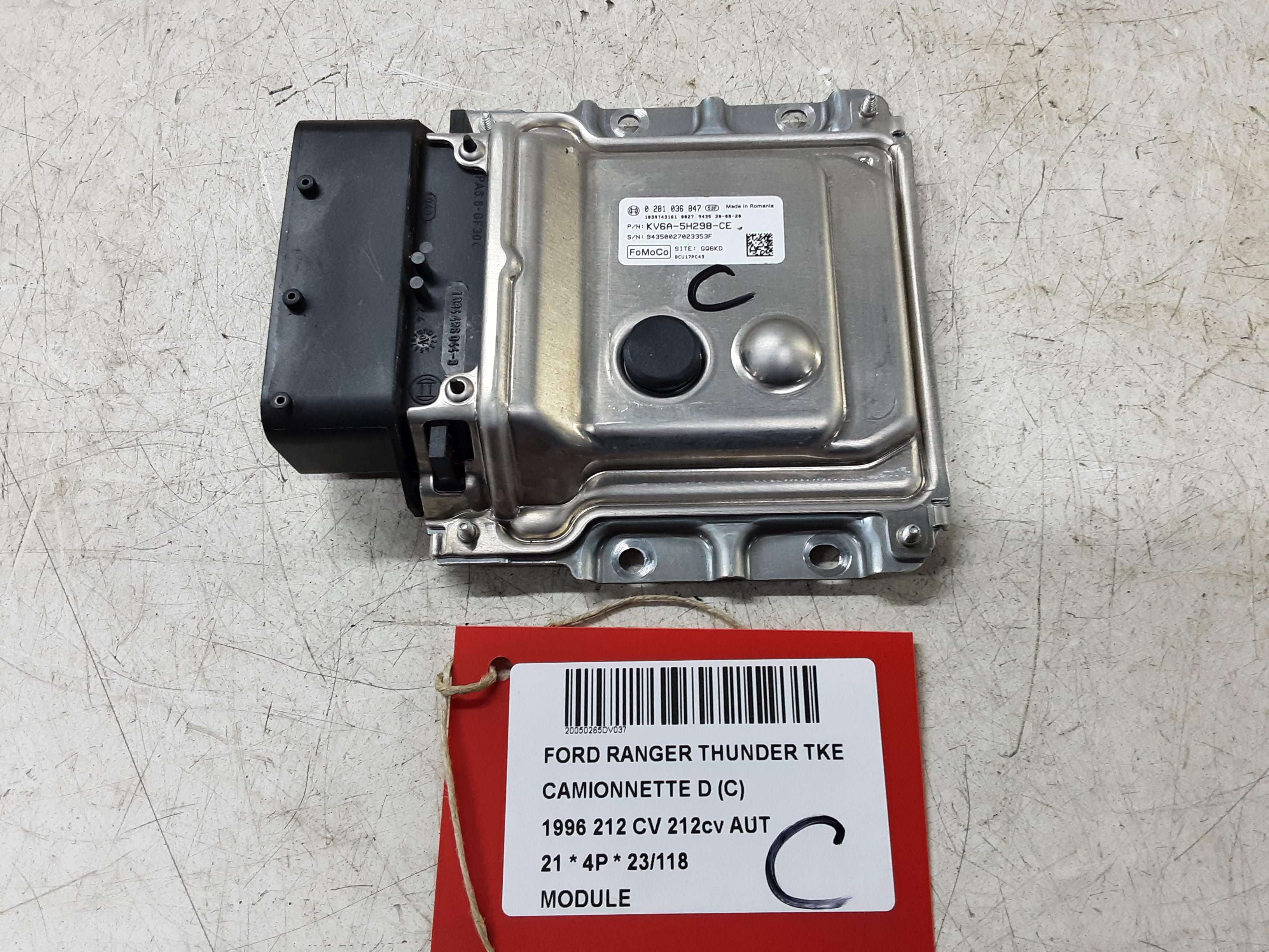 MODULE Ford RANGER (3) 02/19+ 2ème FaceLift