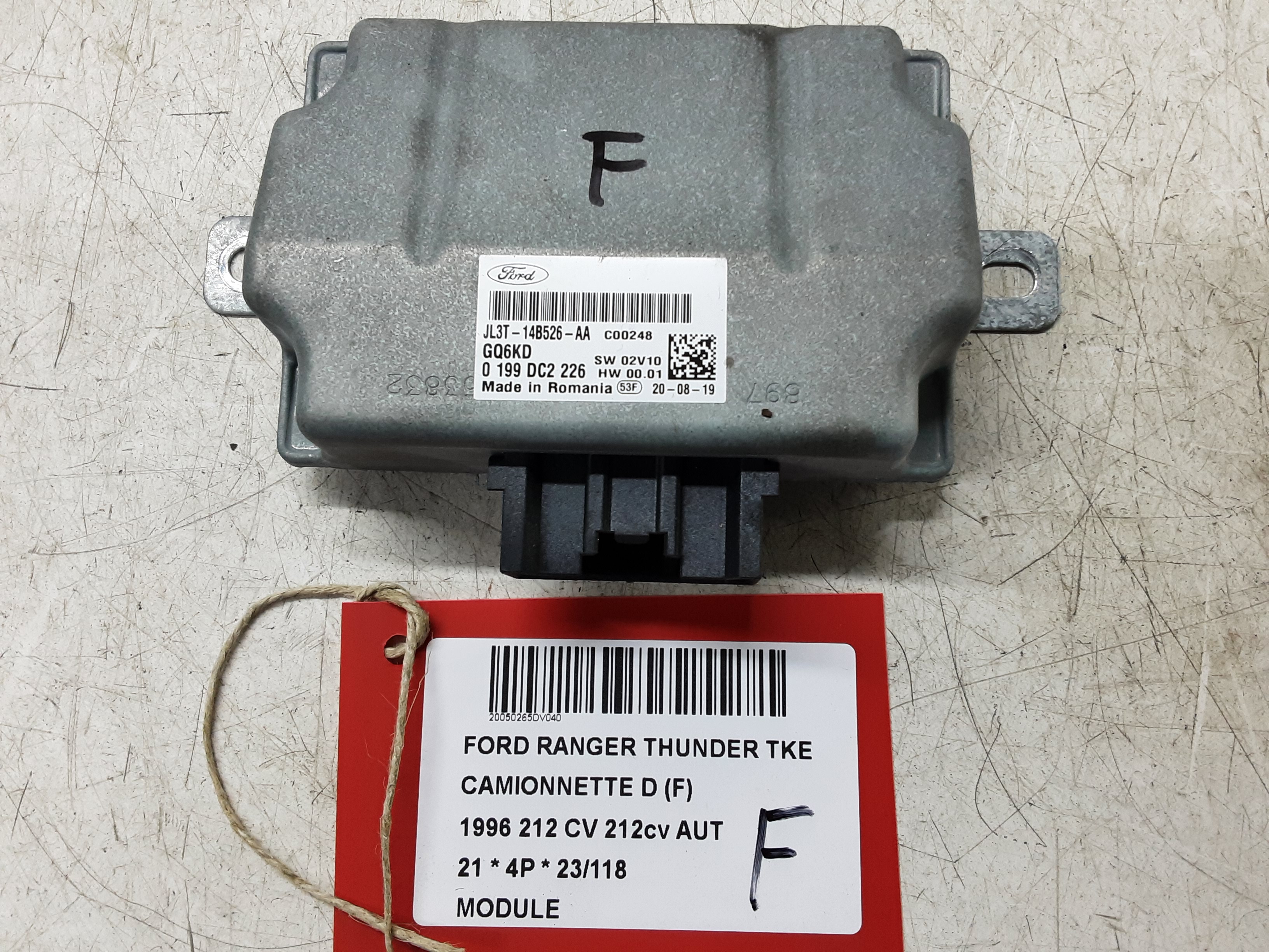 MODULE Ford RANGER (3) 02/19+ 2ème FaceLift