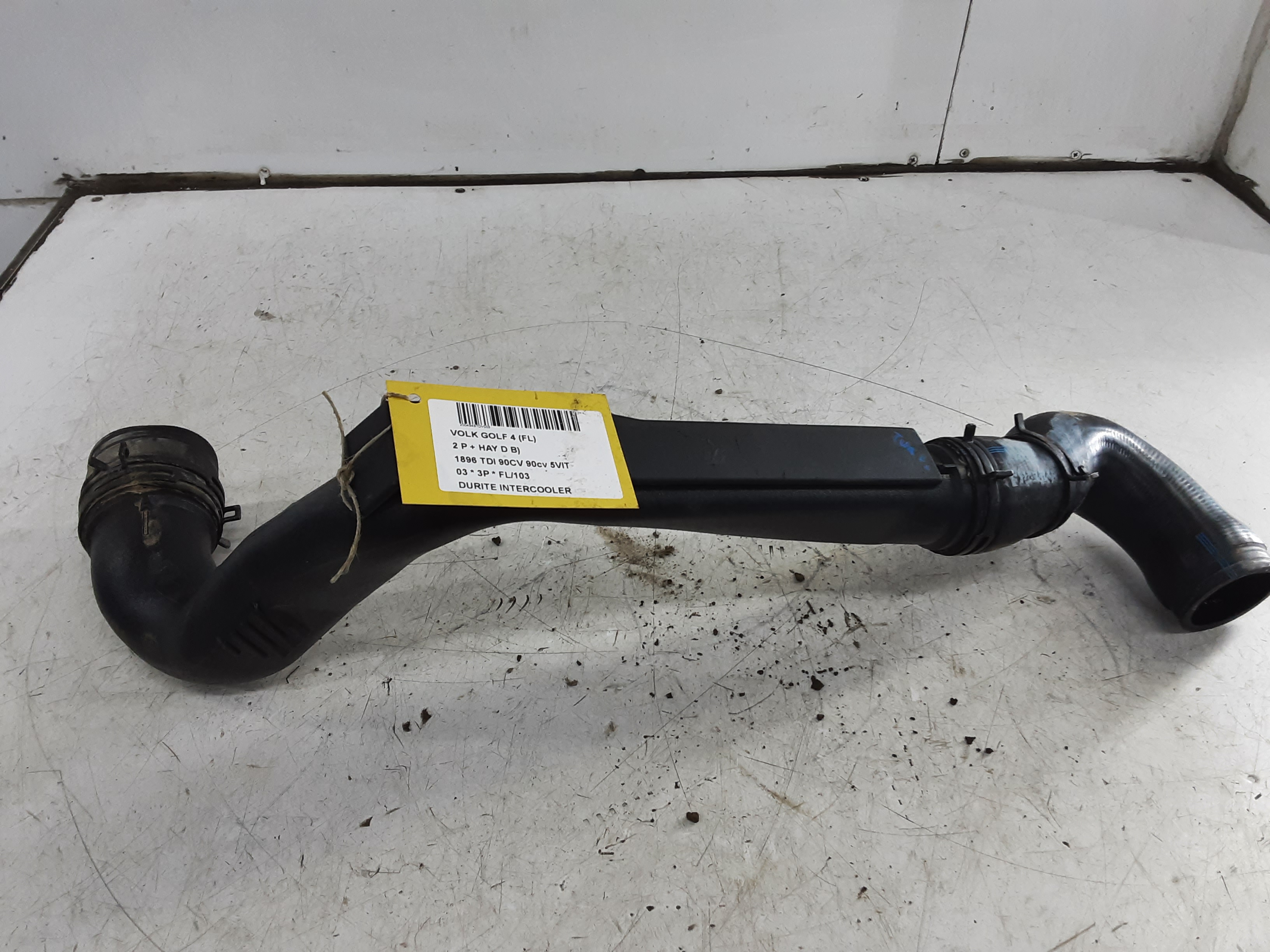 DURITE INTERCOOLER Vw GOLF IV 11/97 - 03