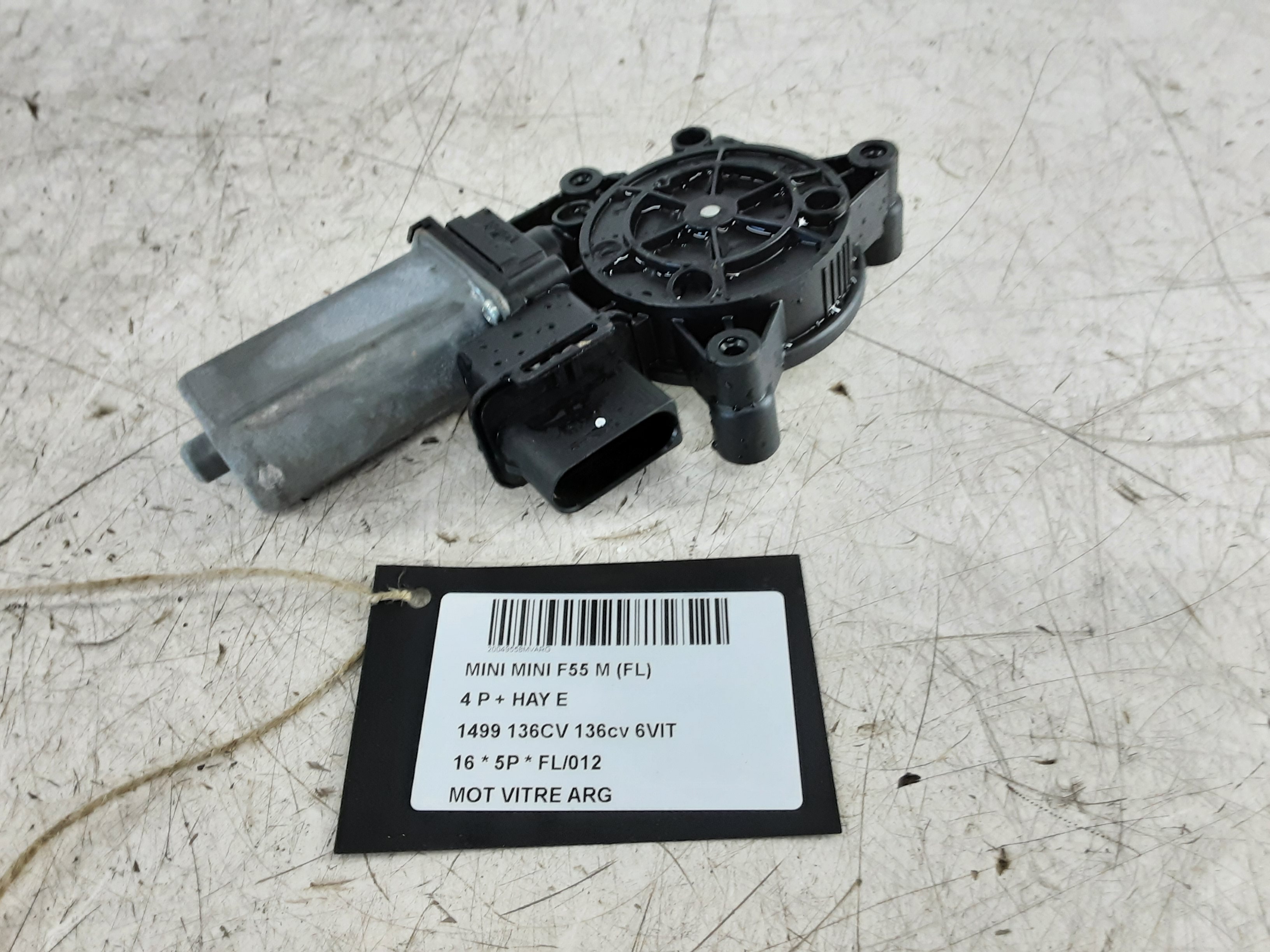 MOTOR RUITMECHANISME ACHTER LINKS Mini F55 5-portes : 07/14 &gt;