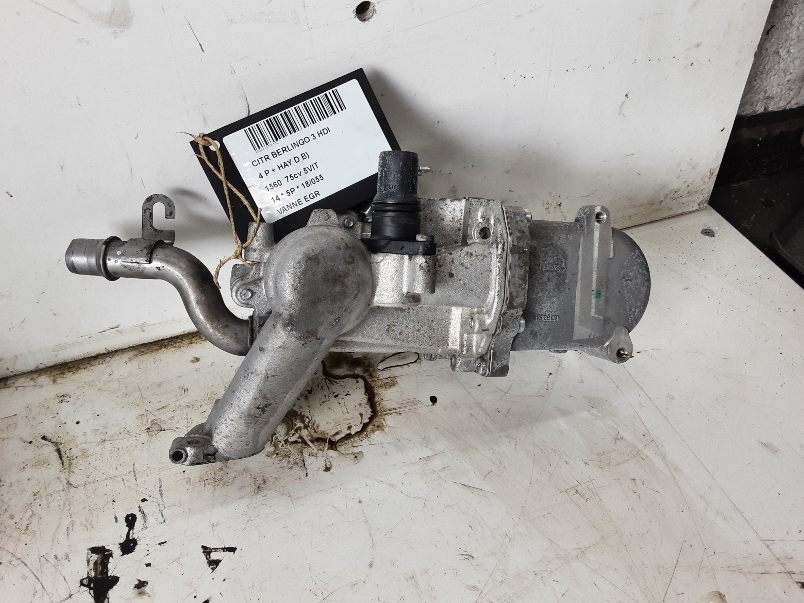 VANNE EGR Citroen BERLINGO 08 - 18