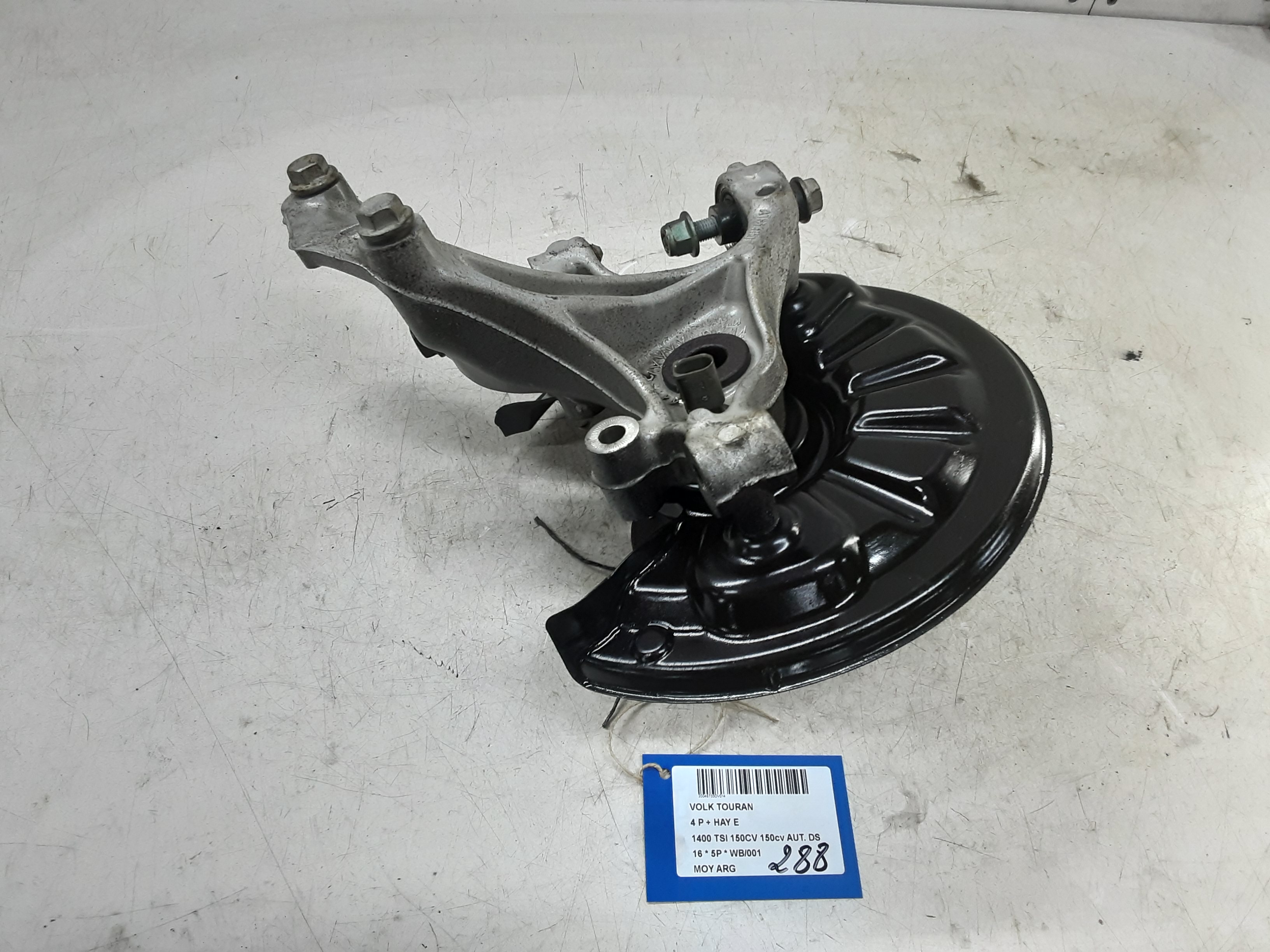 WIELNAAF ACHTER LINKS Vw TOURAN 09/15+