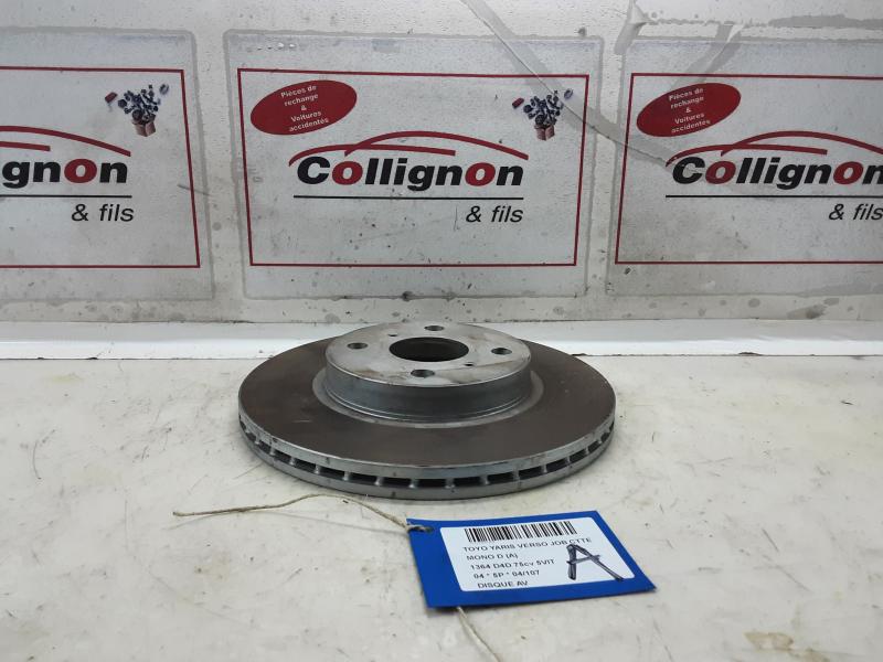 REMSCHIJF VOOR Toyota YARIS VERSO 00 - 05