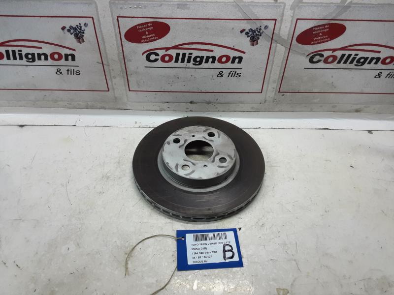 REMSCHIJF VOOR Toyota YARIS VERSO 00 - 05